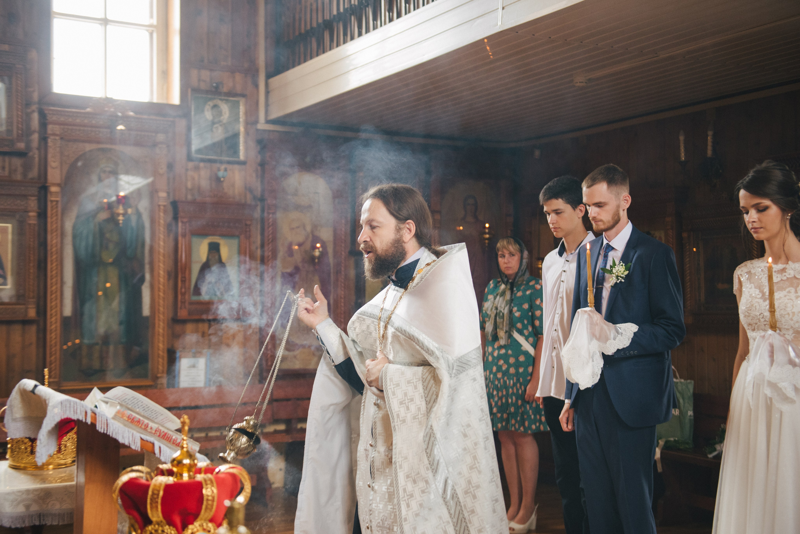 Венчание Никиты и Тони — Храм Иоанна Кронштадского. Свадебный и семейный фотограф Волгоград Москва