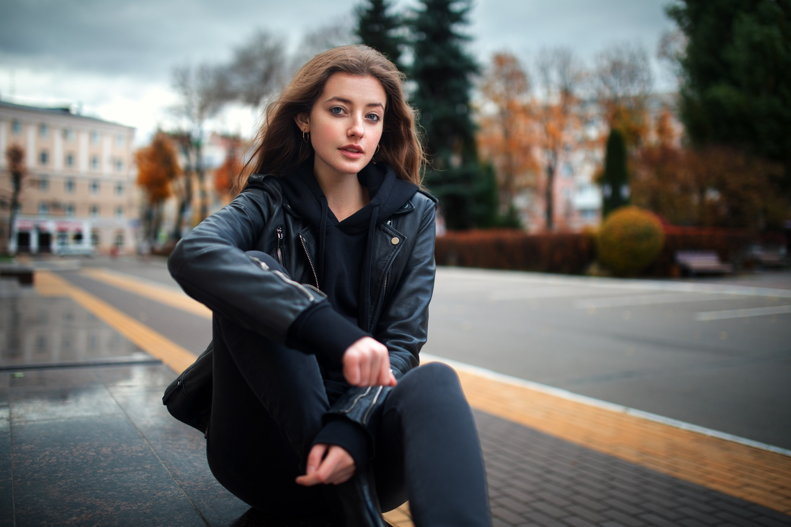 Осенняя фотосъемка с Юлией на улицах города в формате для «себя»