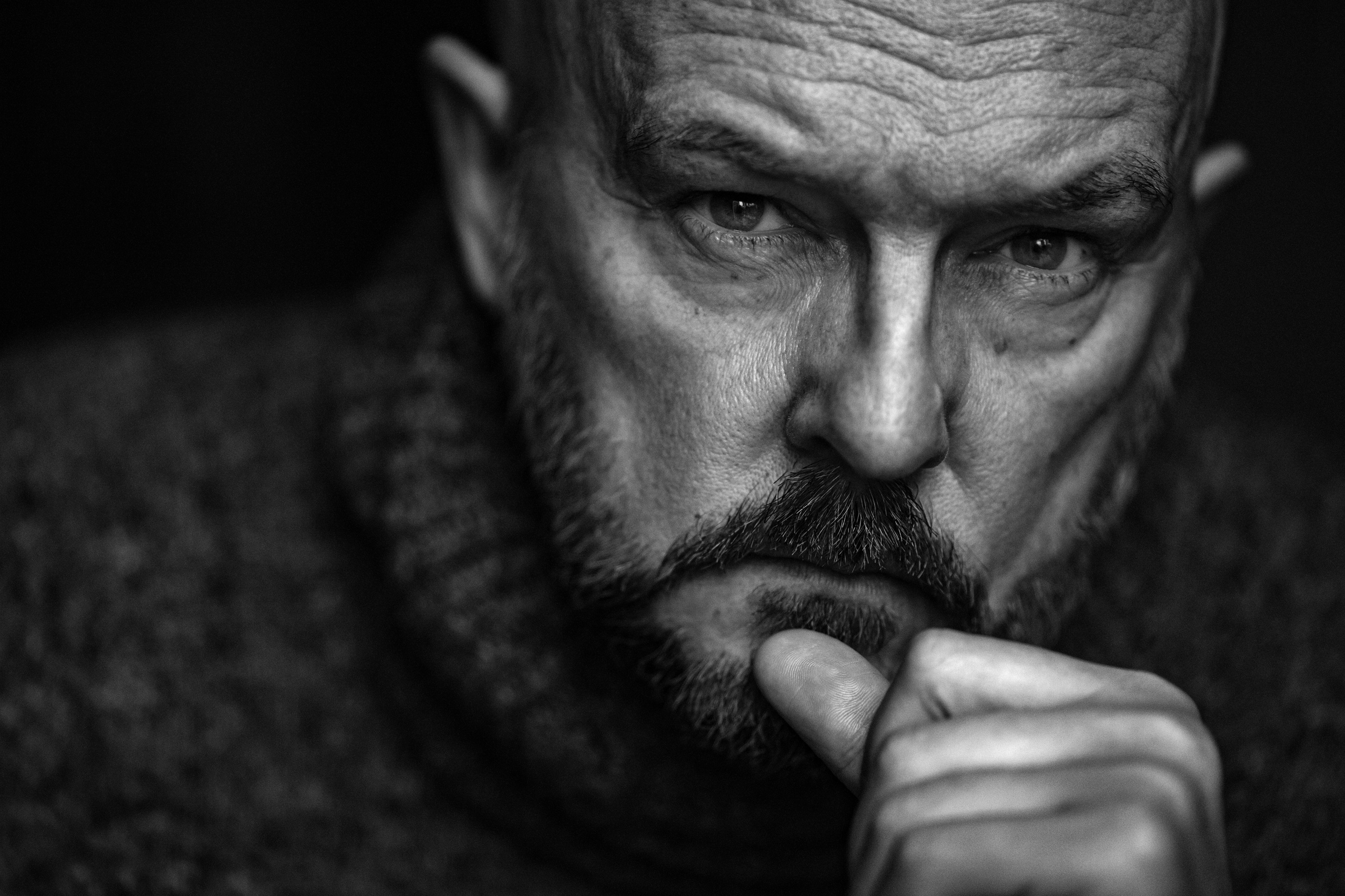 Черно-белая фотография. Женский портрет. Мужской портрет. Профессиональный фотограф в Москве Дмитрий Постнов / Niko Nikolas