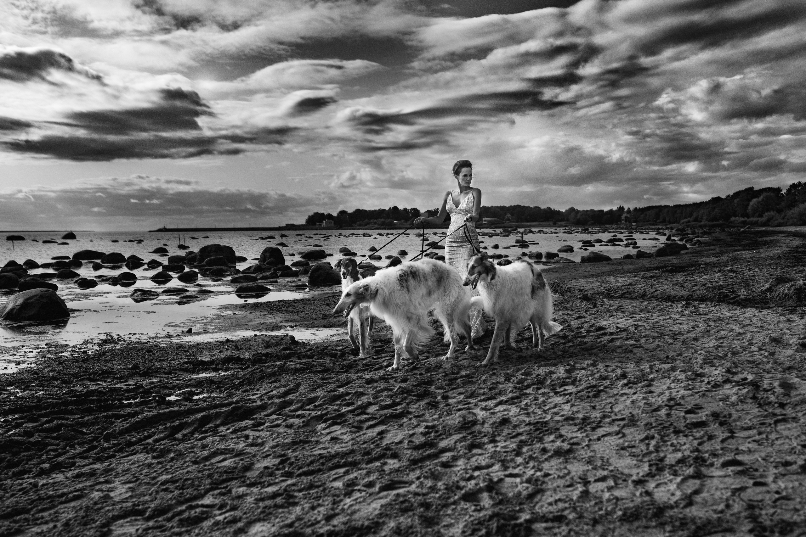 Черно-белая фотография. Женский портрет. Мужской портрет. Профессиональный фотограф в Москве Дмитрий Постнов / Niko Nikolas