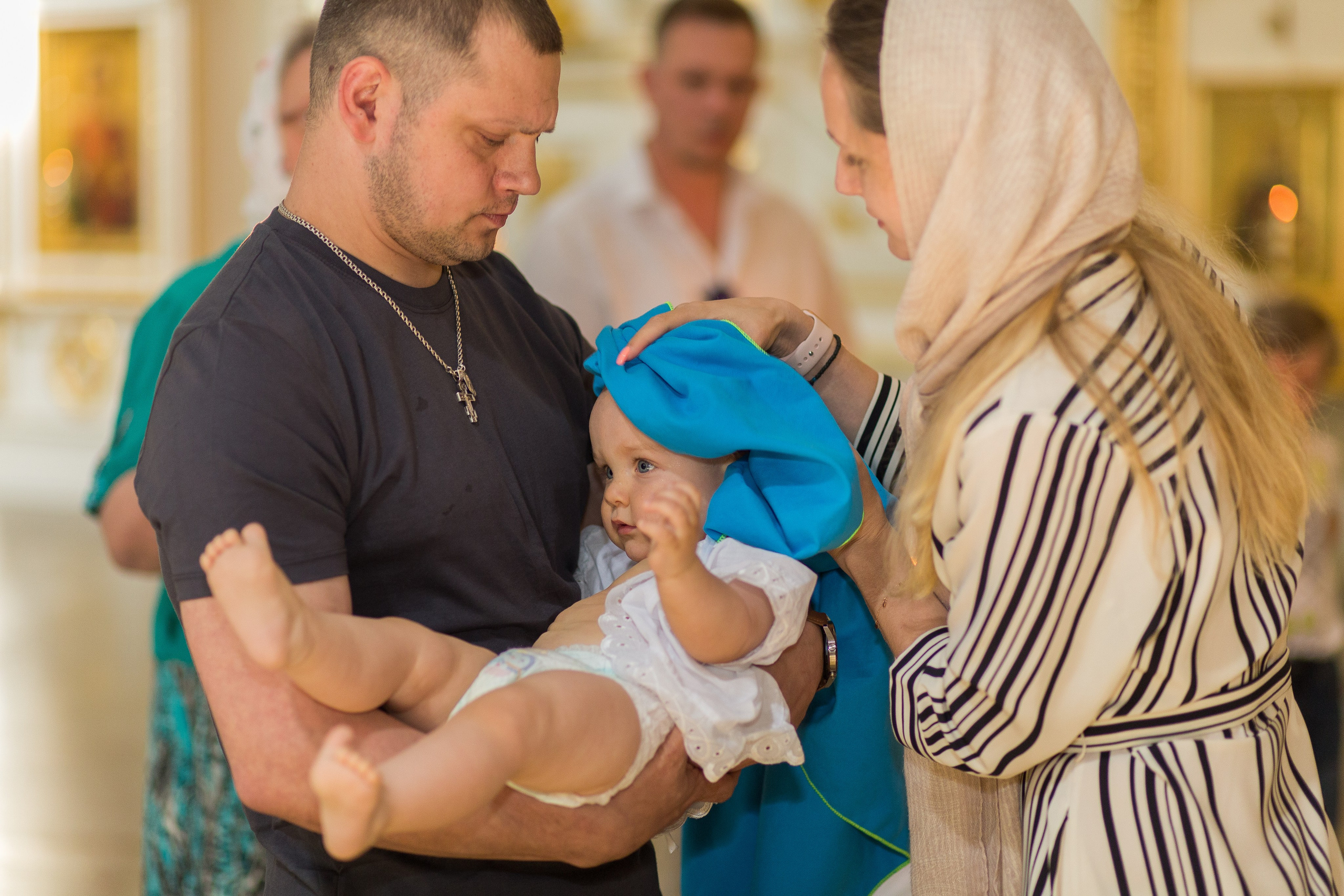 Крещение Александра. Фотограф Александр Заломаев