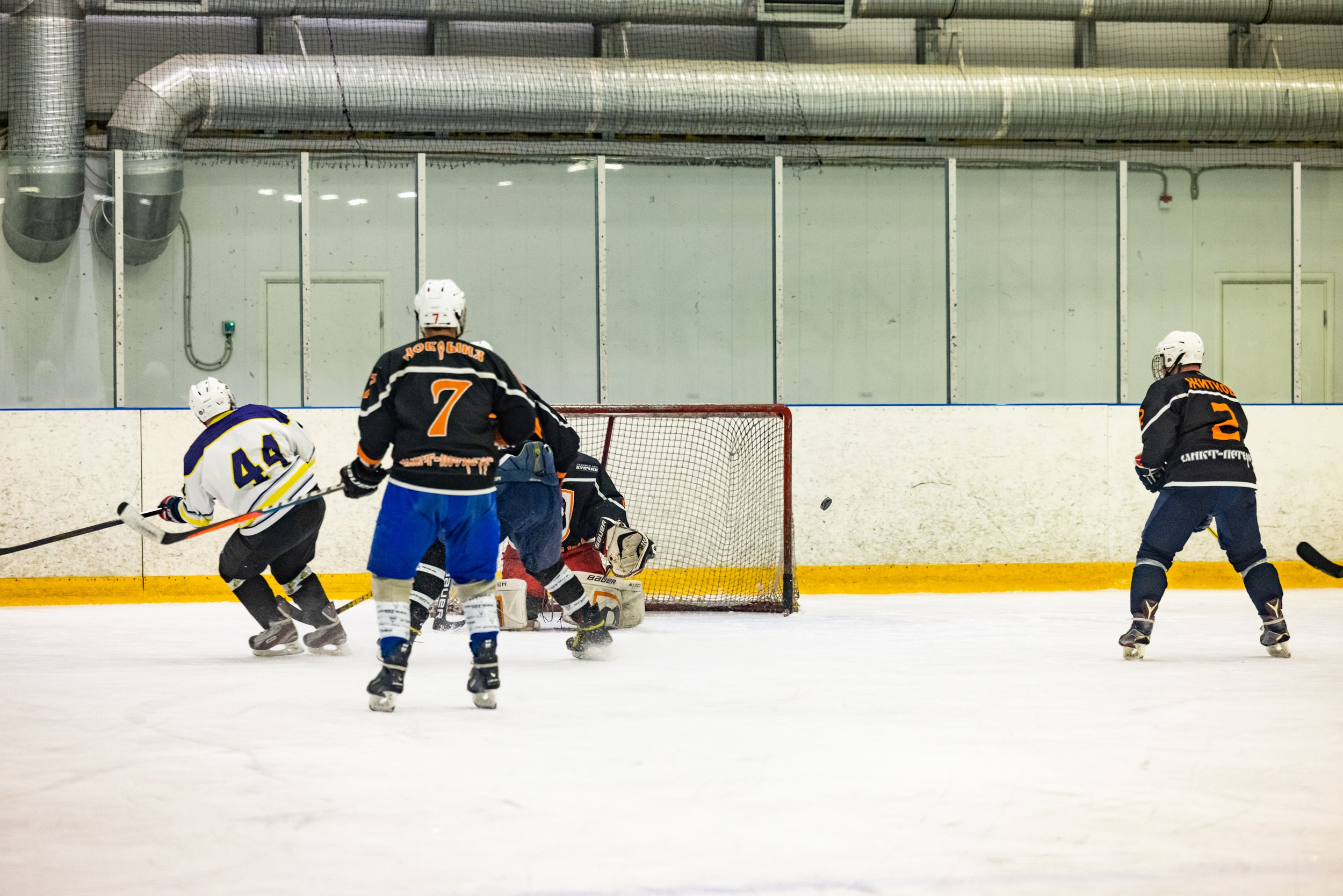 ХК Бульдозер — ХК Добрыня. Фотограф Александр Заломаев