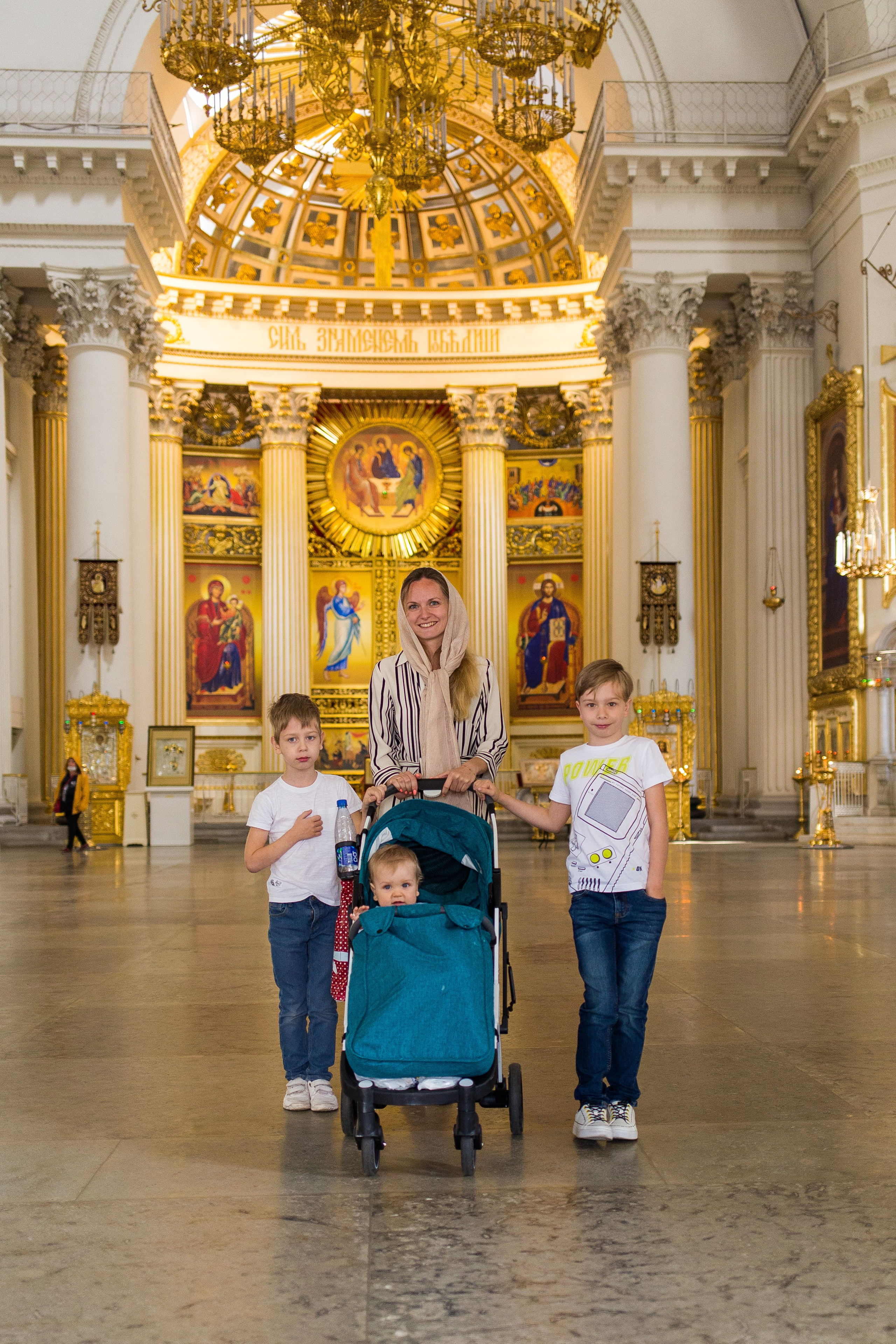 Крещение Александра. Фотограф Александр Заломаев