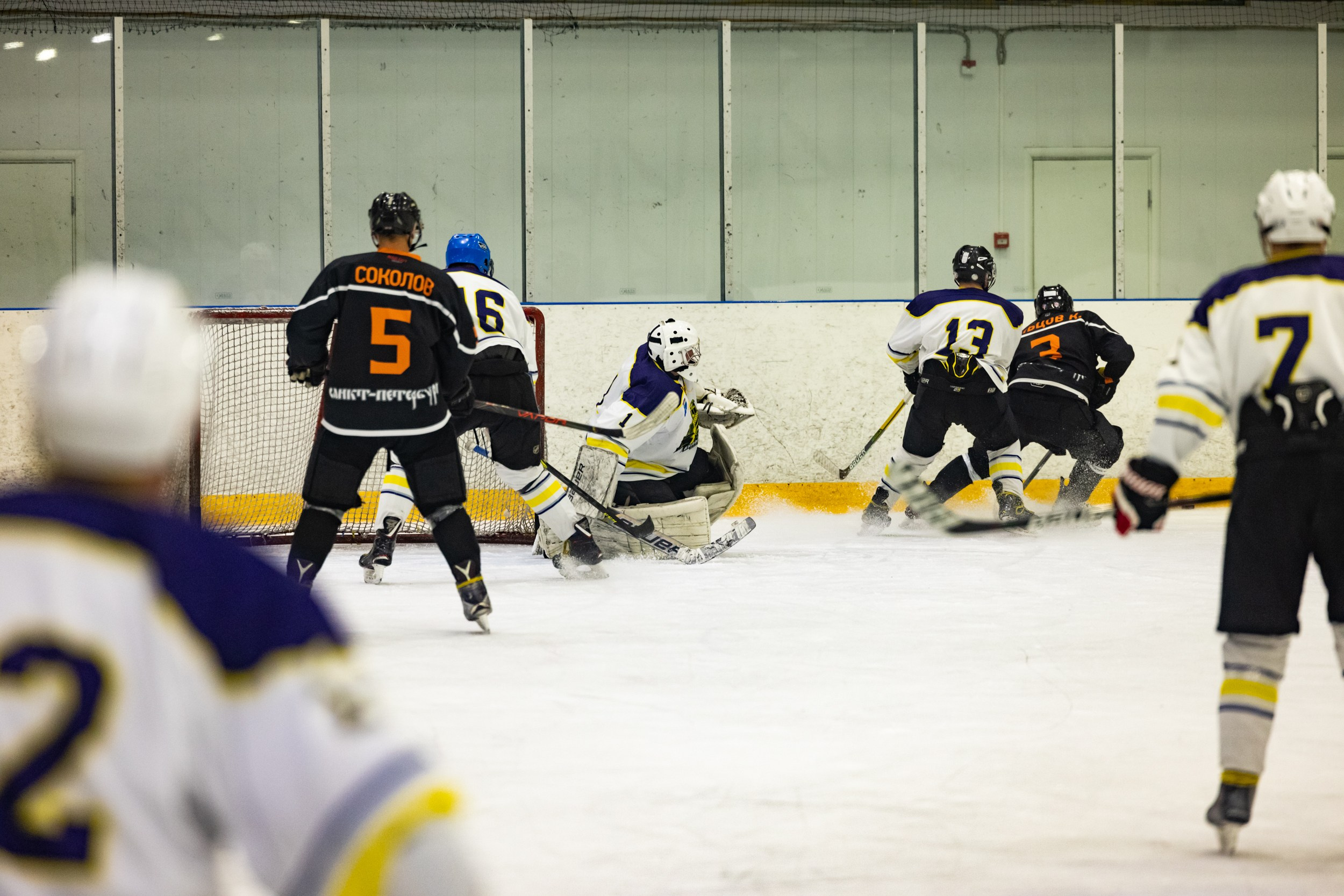 ХК Бульдозер — ХК Добрыня. Фотограф Александр Заломаев