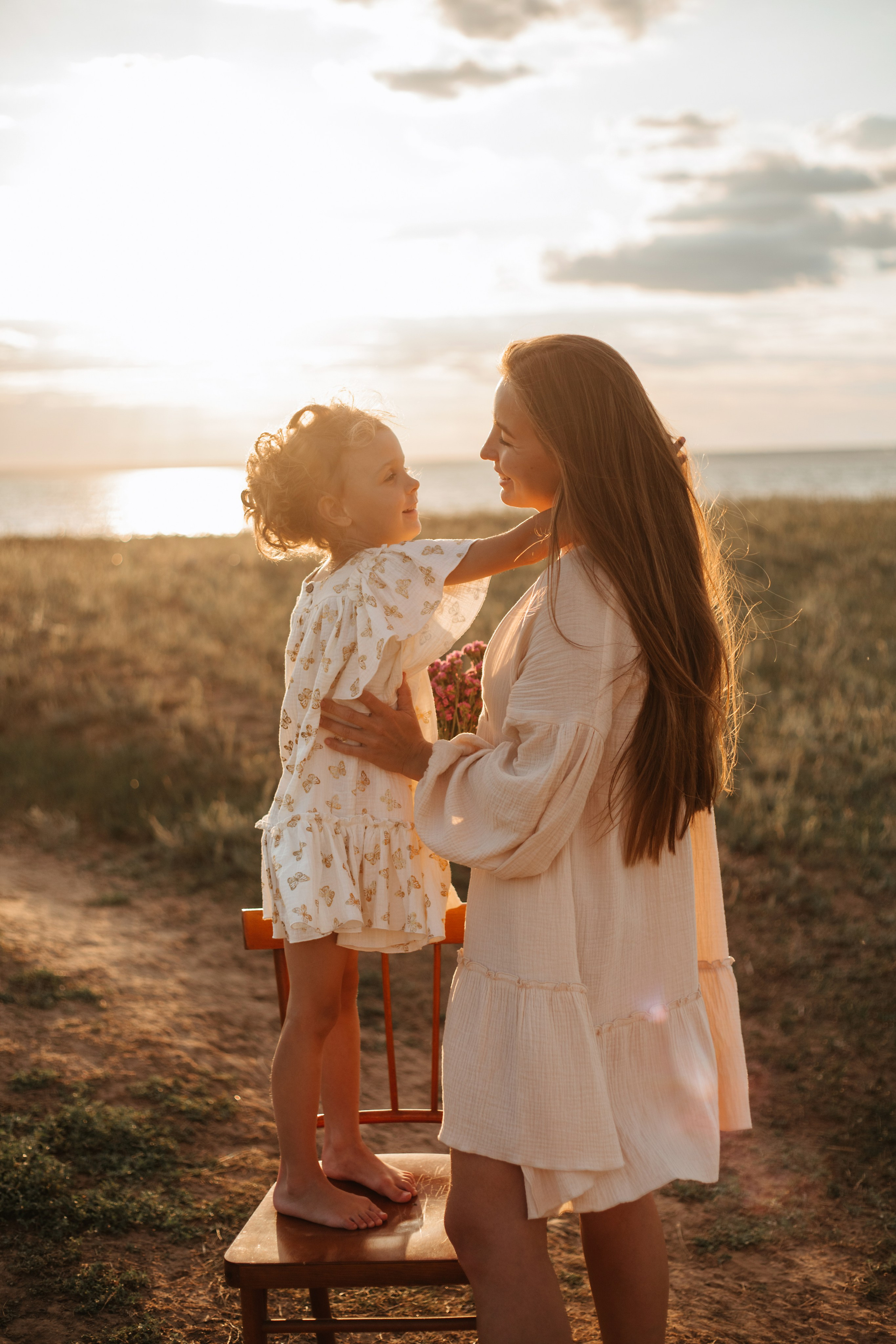 Люба и Саша с дочерьми. Фотограф в Волгограде и Москве | Анастасия Лаврова