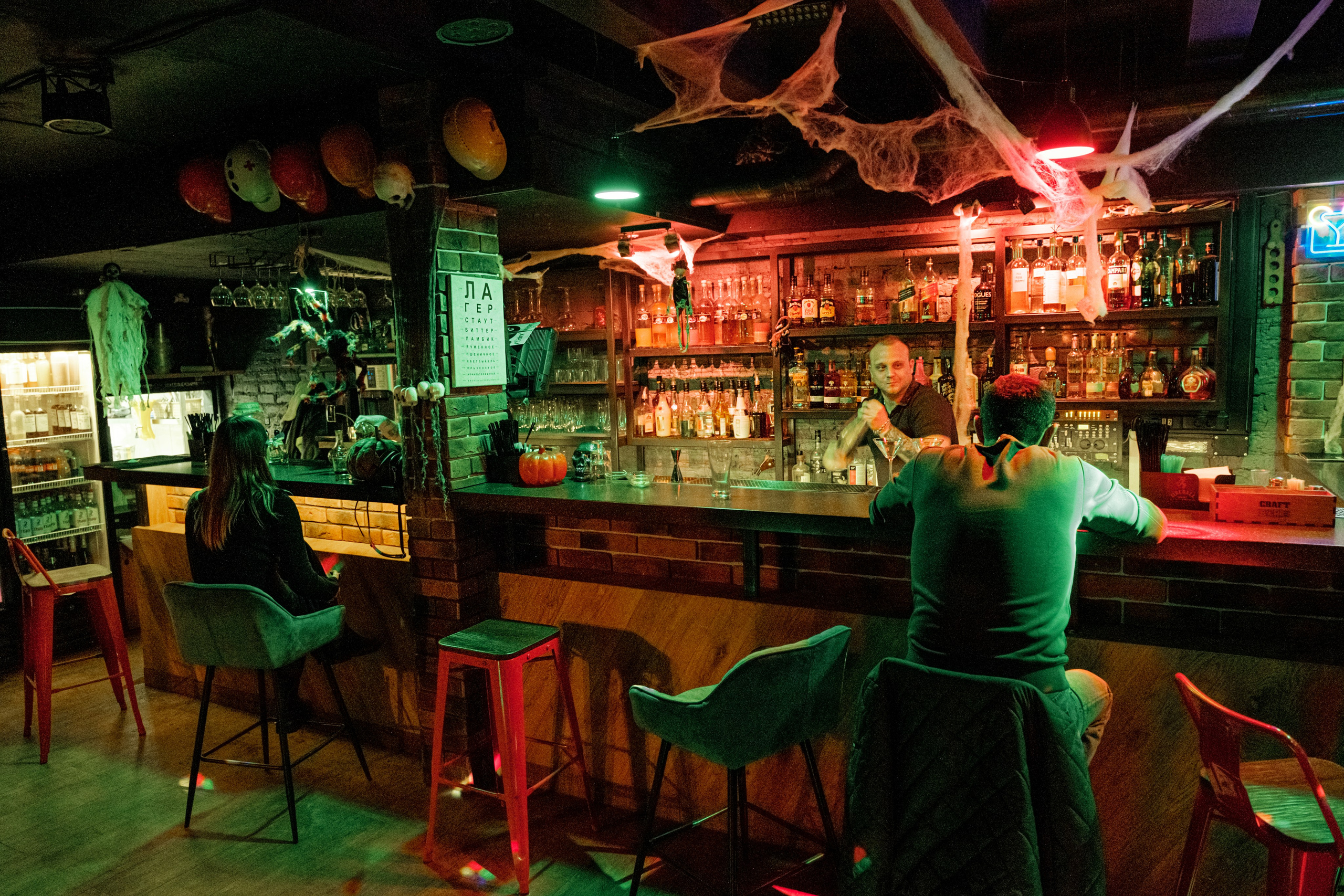 Хэллоуин в клубе «Ели-Пели». Профессиональный фотограф в Москве и МО Денис Кулешов