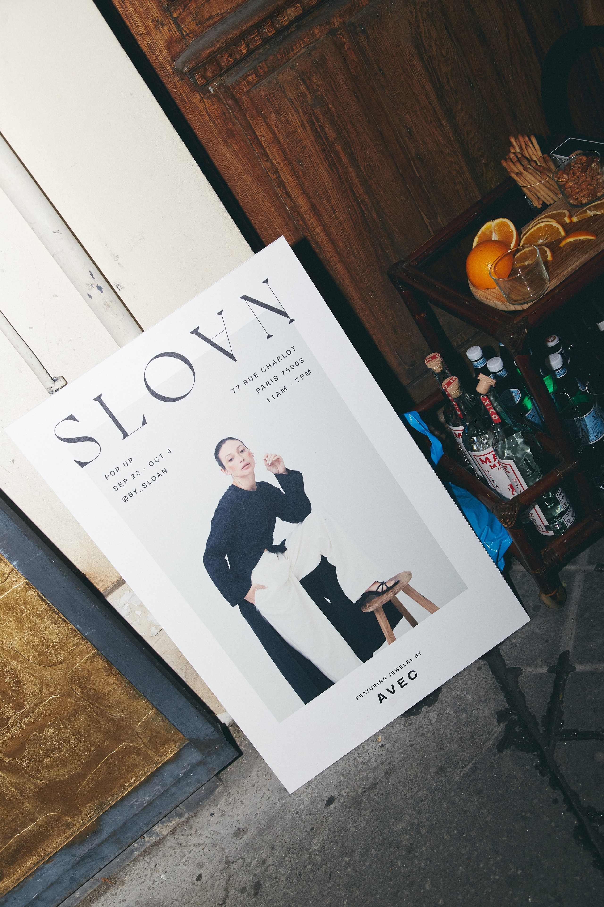 BY SLOAN POP-UOP STORE opening in Paris. Photographer Daria Ilkevich