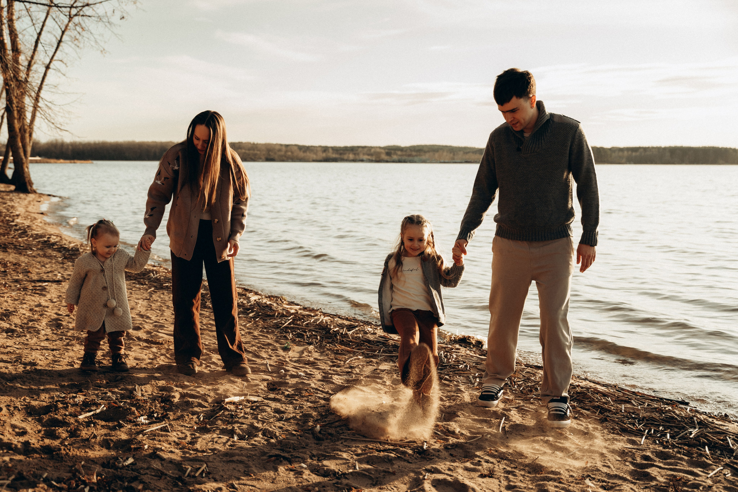 Катя, Рома, Ева и Лика. Фотограф в Минске — Мария Миллс