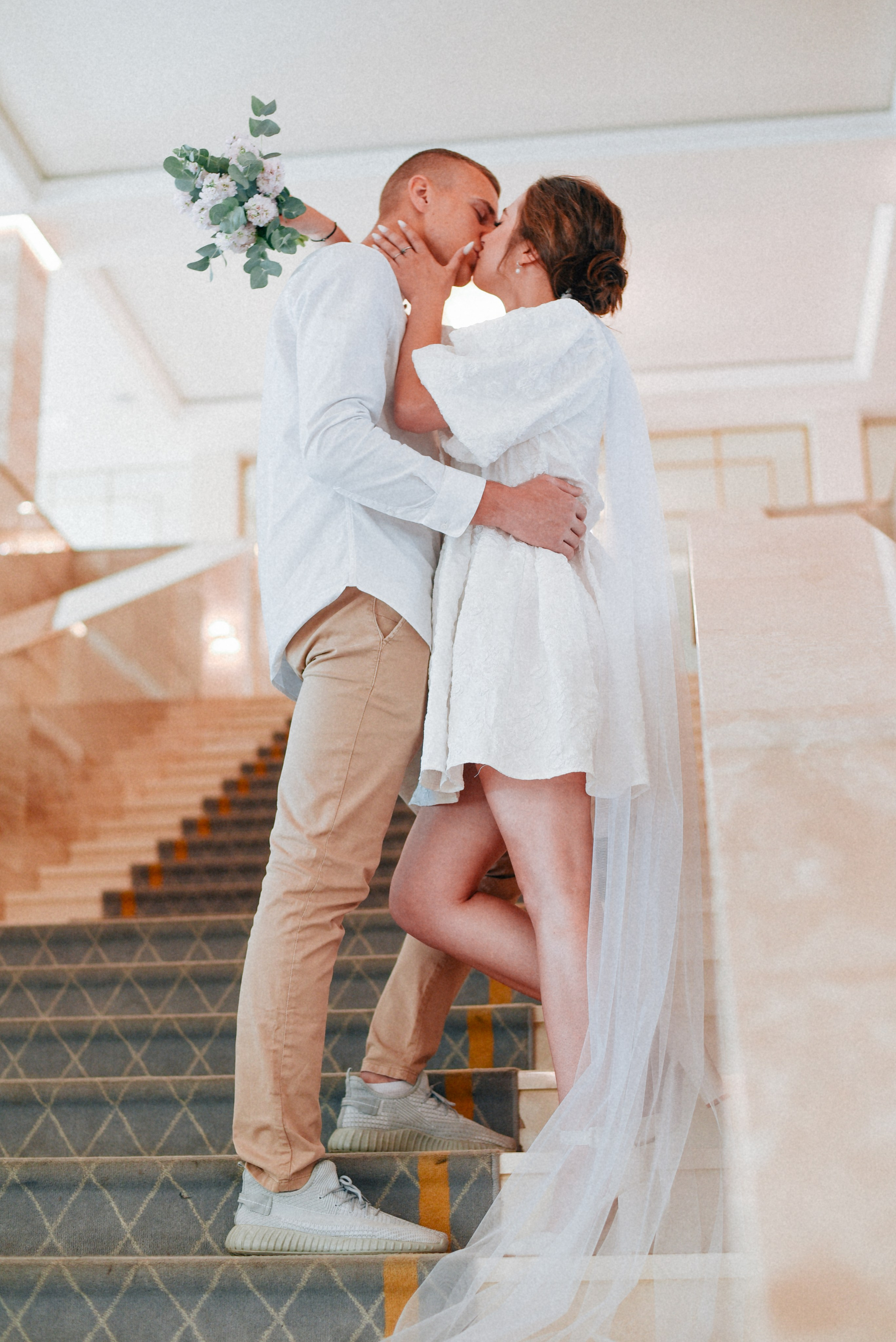 Андрей и Дарья ЗАГС № 4 Свадебная прогулка по городу. Фотограф Лола Волна, город Москва