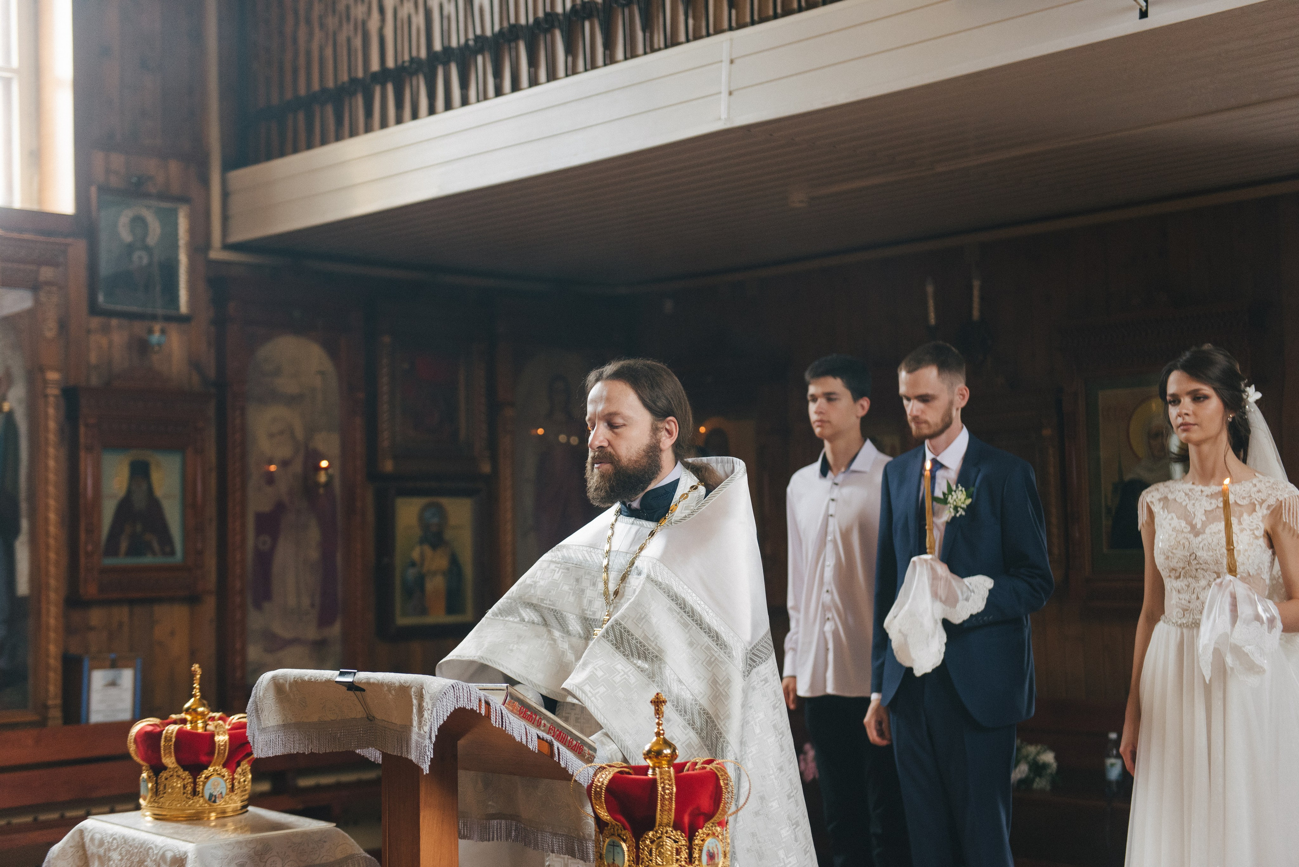 Венчание Никиты и Тони — Храм Иоанна Кронштадского. Свадебный и семейный фотограф Волгоград Москва