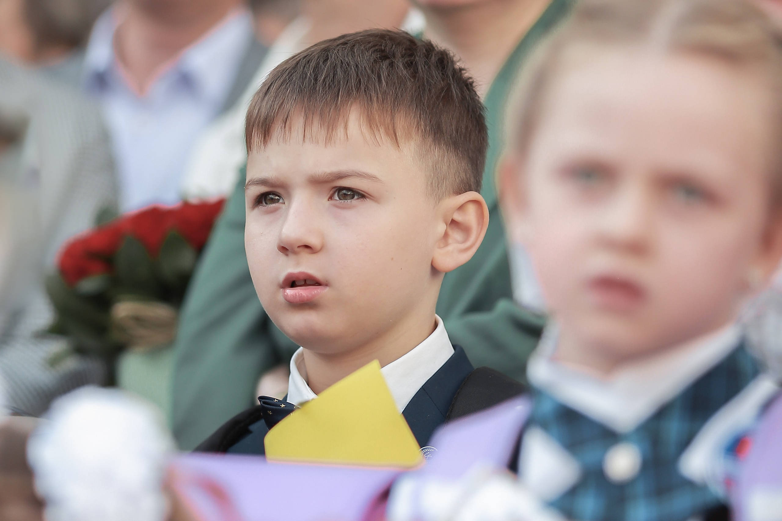 Первое сентября у 1Е класса. Антонина Морозова, профессиональный семейный фотограф видеограф
