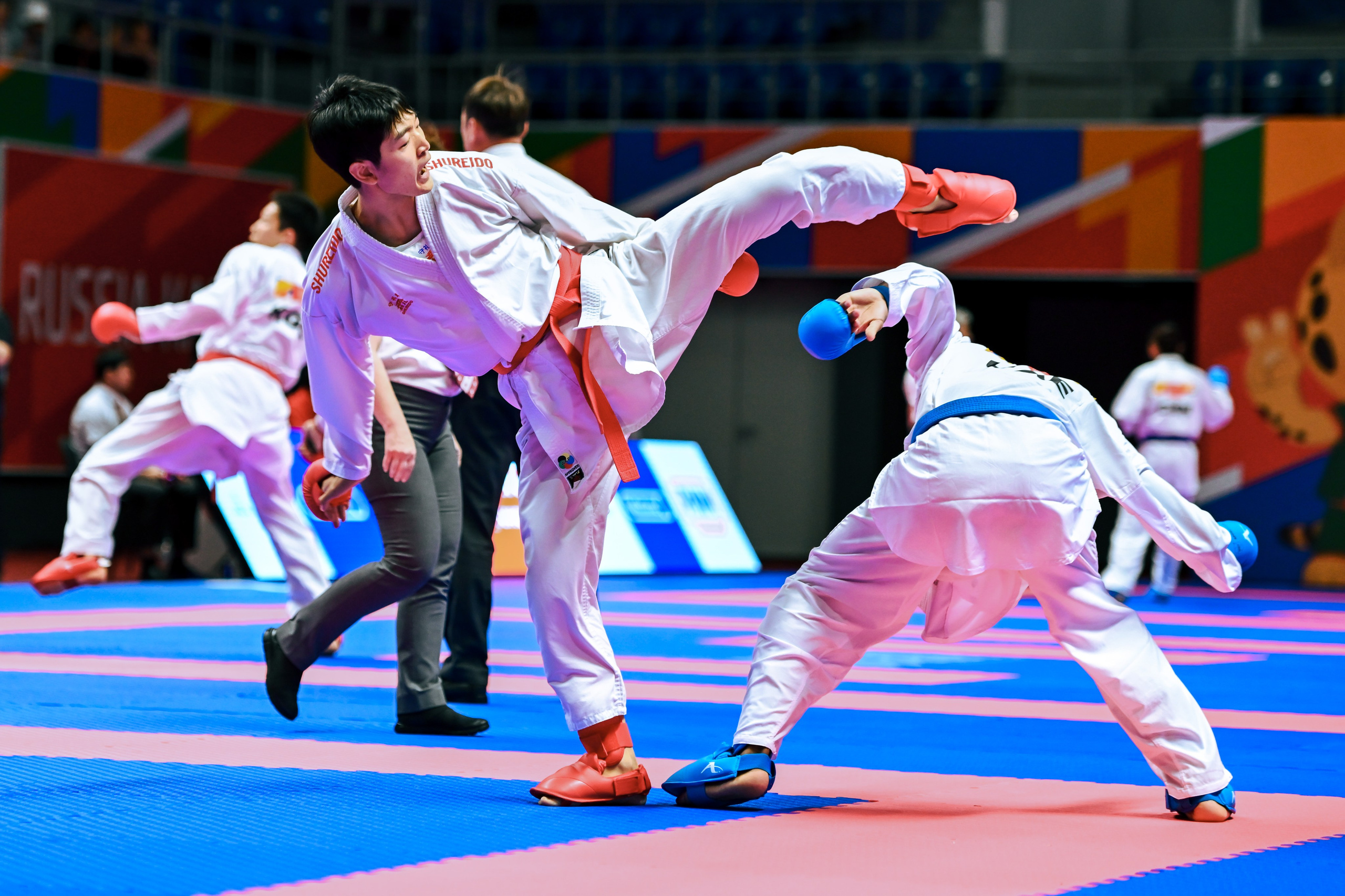 Каратэ «Спортивные игры стран БРИКС». Спортивный и репортажный фотограф в Казани Вячеслав Сатонин