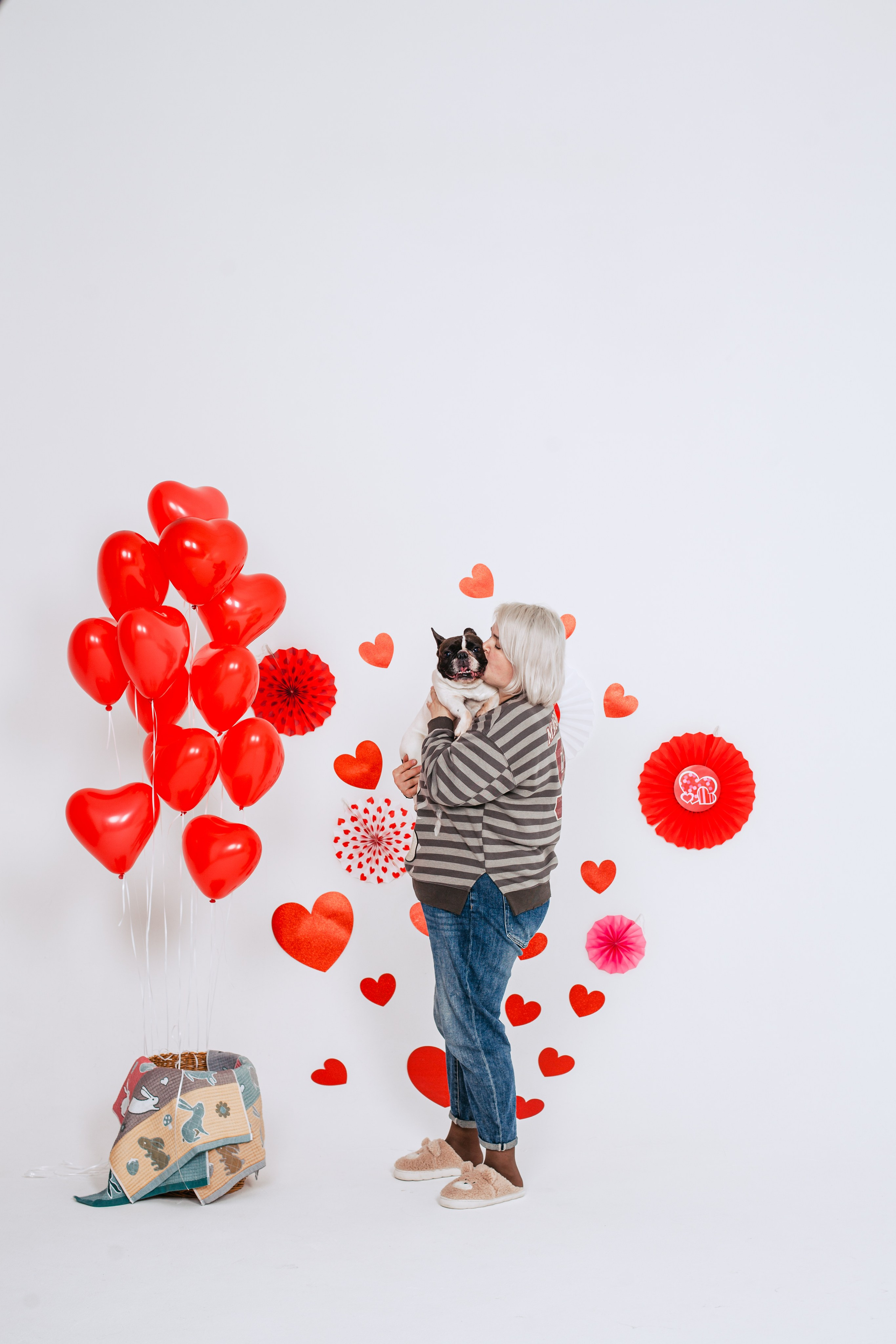 Пижамная вечеринка французских бульдогов и их хозяев. Фотограф-анималист Татьяна Степанова