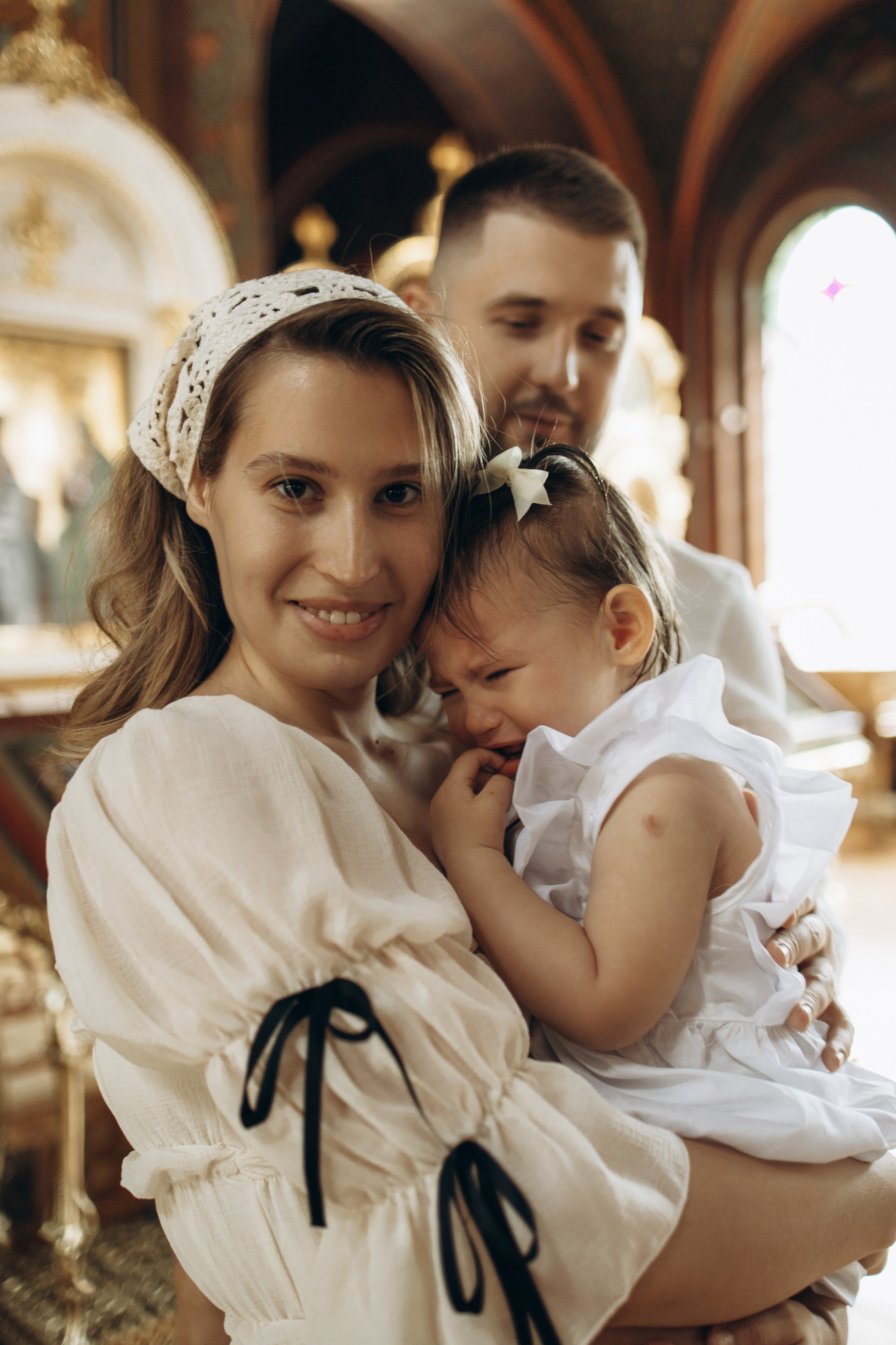 Крещение Стефании. Самый теплый фотограф в Краснодаре Рябоконь Ксения