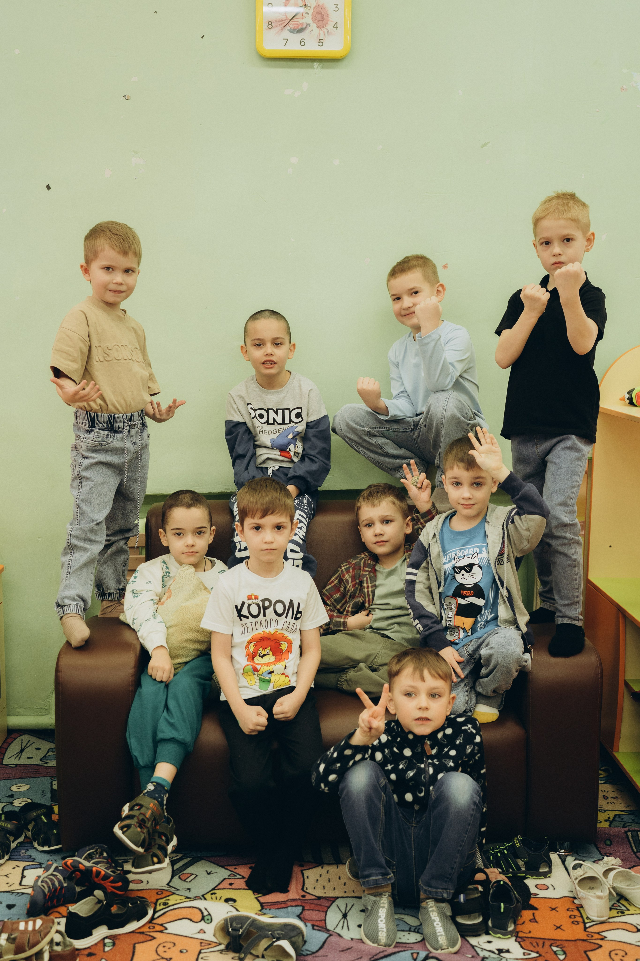 Репортаж в саду. Семейный фотограф • Домашние съемки в Нижнем Новгороде