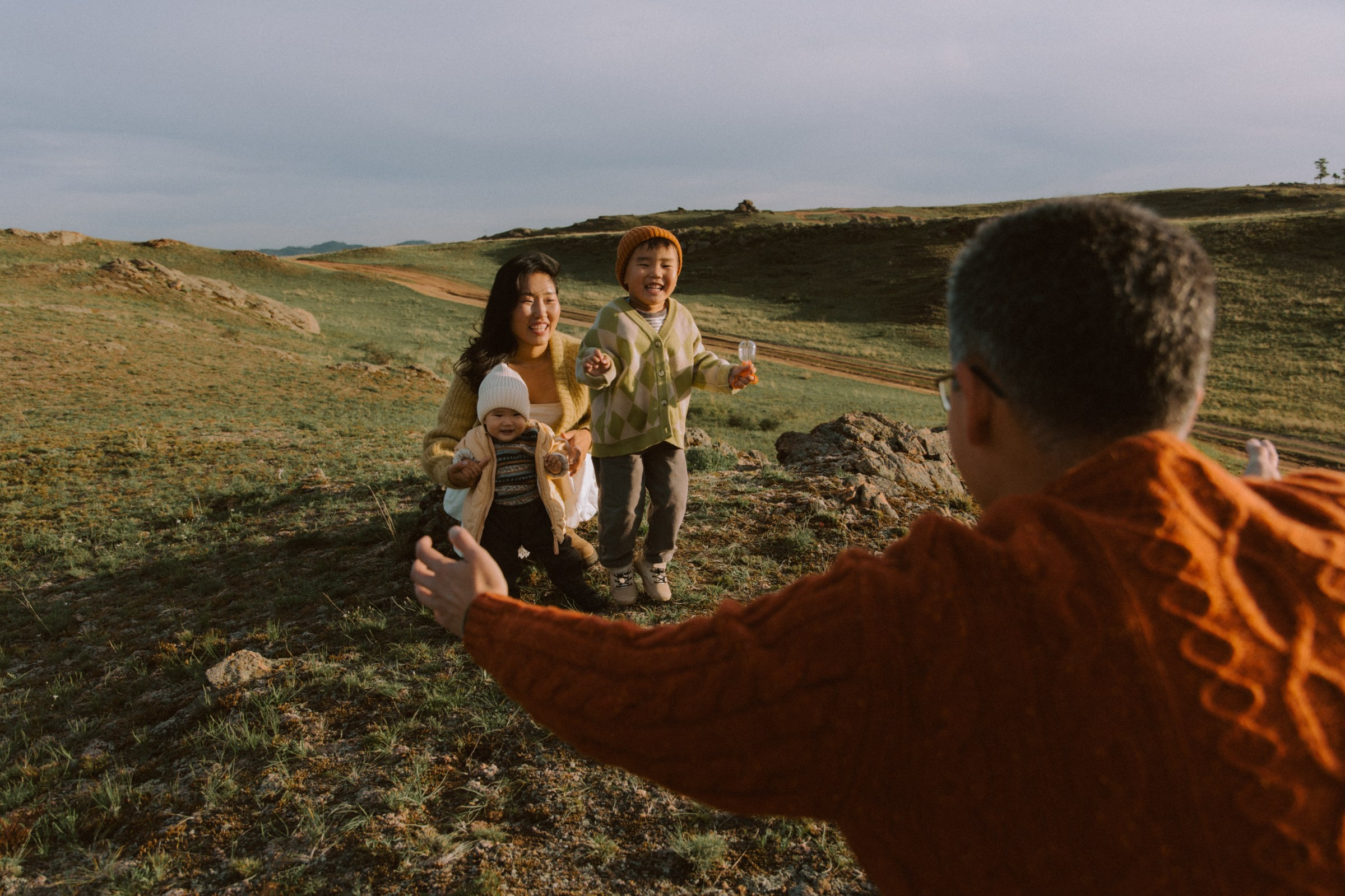 Семья Вадима и Долгормы. Фотограф Улан-Удэ