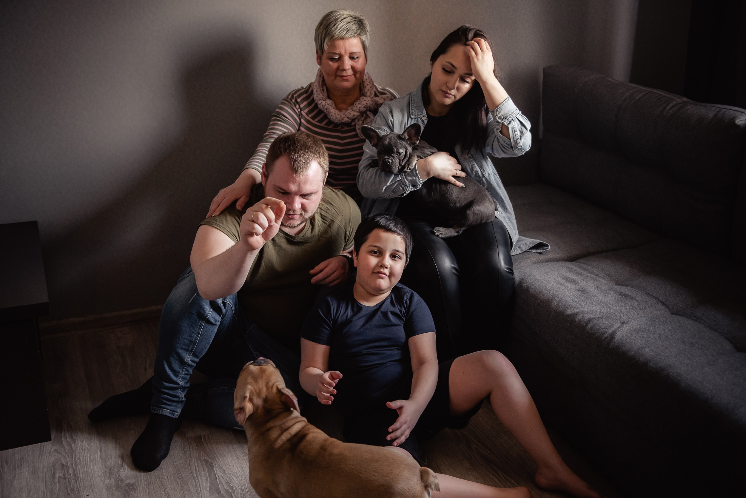 Бульдоги и компания. Семейный Фотограф в Москве Ирина Хохлова