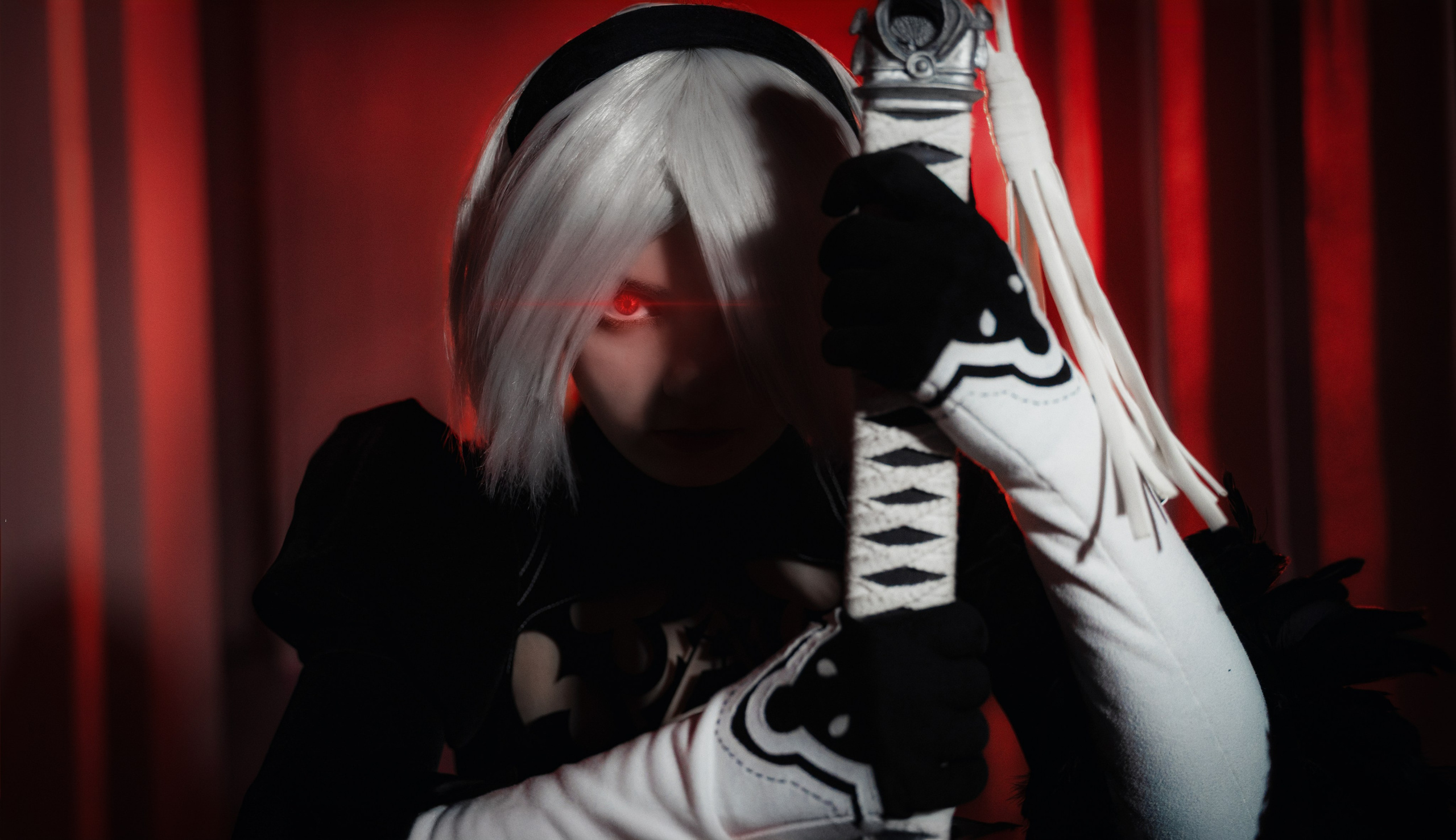 2B из игры и аниме Nier Automata (Plaesthetica). Арт и семейный фотограф/видеограф Алексей Симкин