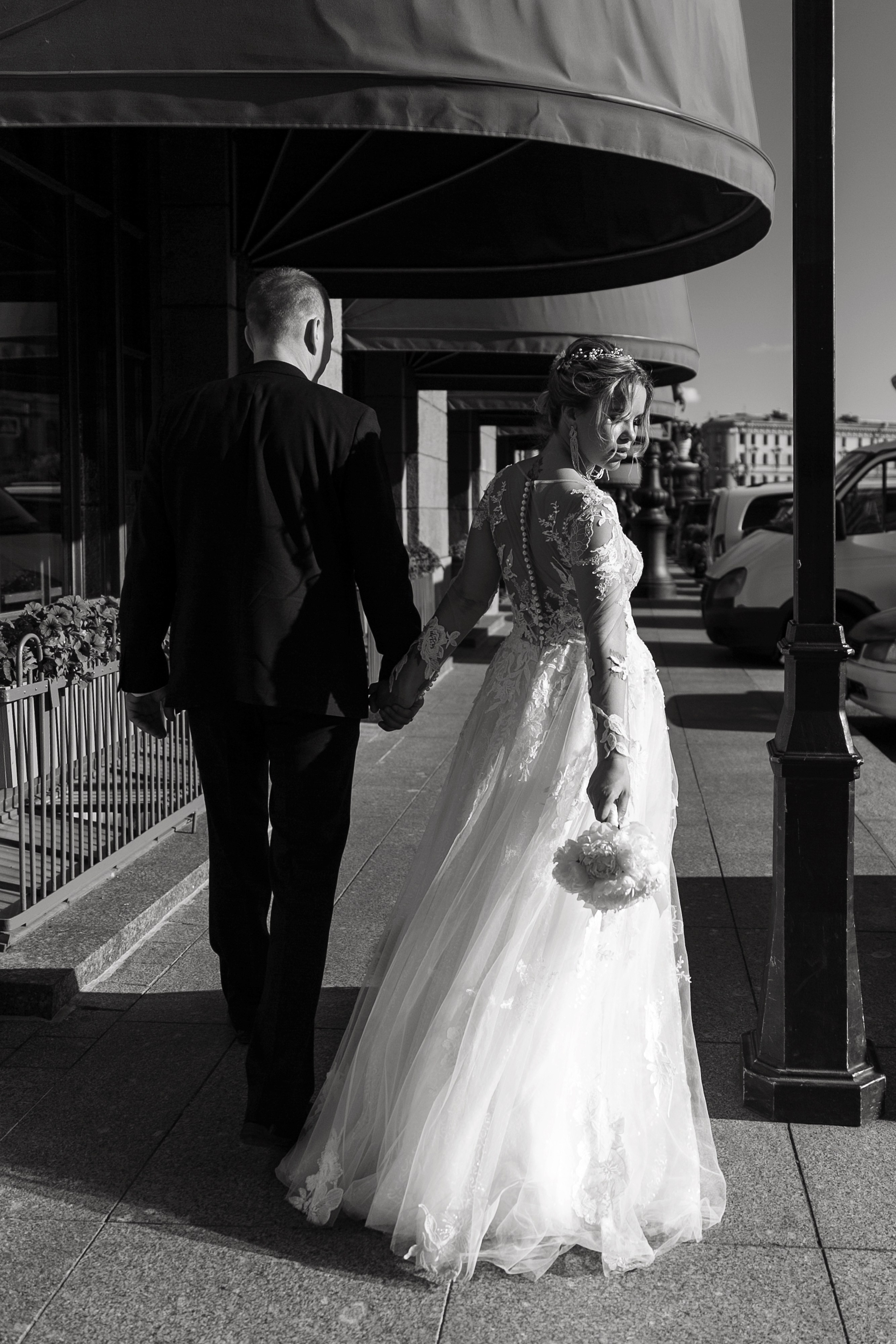 Свадебная съемка Юли и Юры. Свадебный и портретный фотограф в Санкт-Петербурге Надежда Чечулина