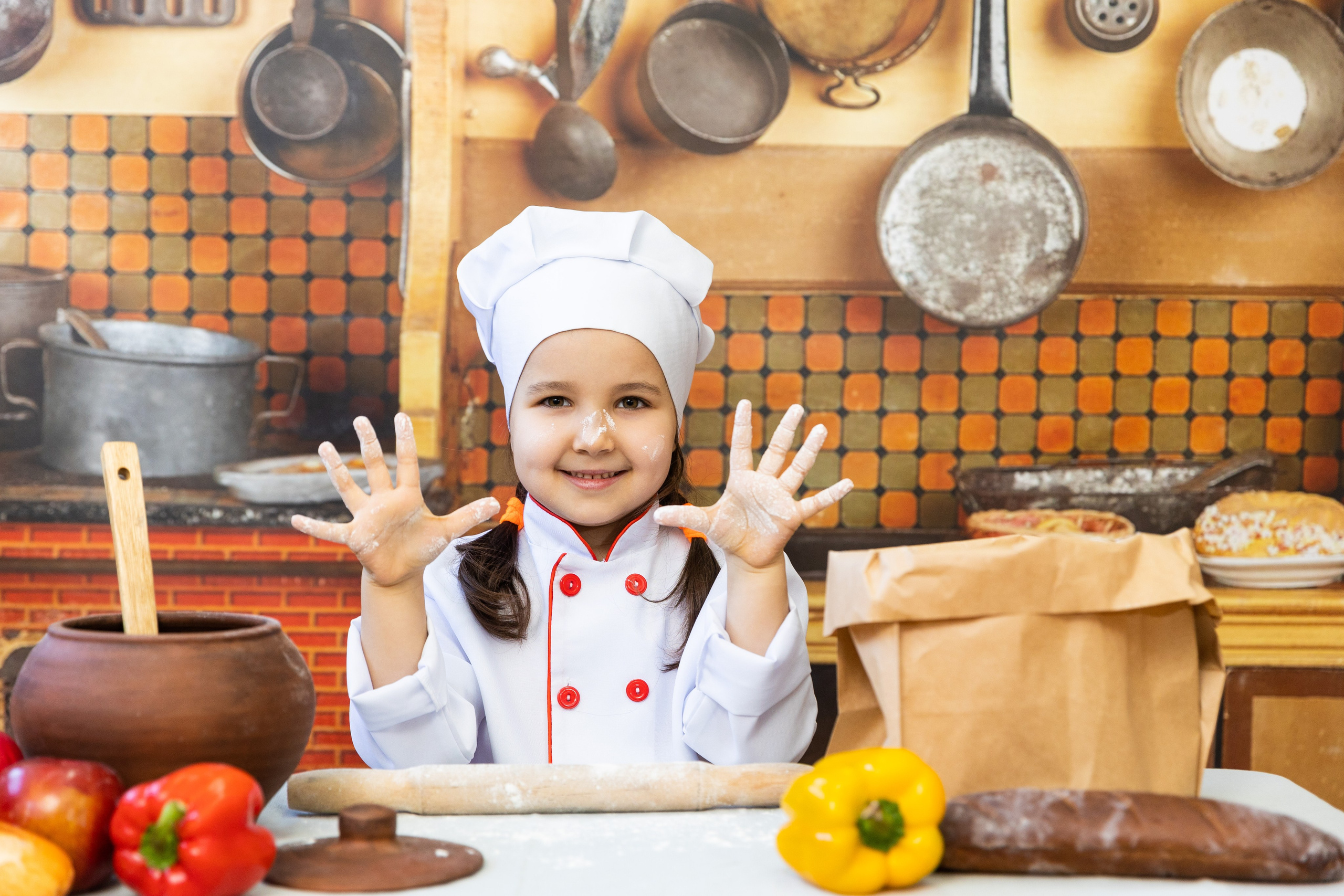 Тематическая «Поварята». Семейный, детский, школьный фотограф в Благовещенске Яна Белоусова