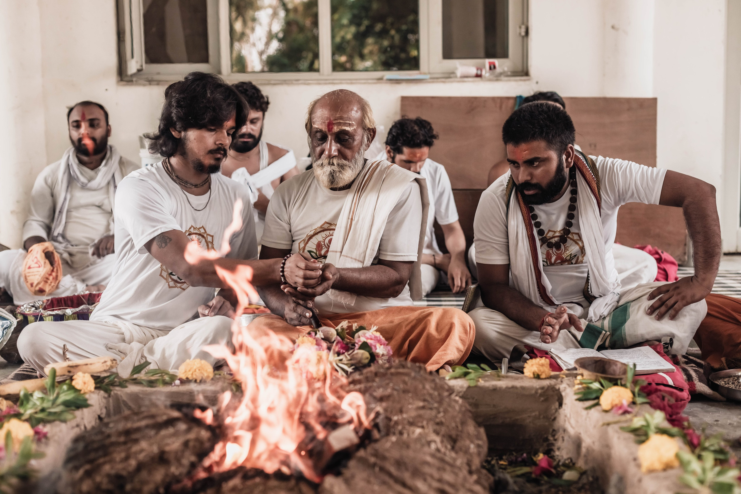 Pitri Paksha yagyas & poojas Devraha Baba ji ashram. Mariam Bagdasaryan