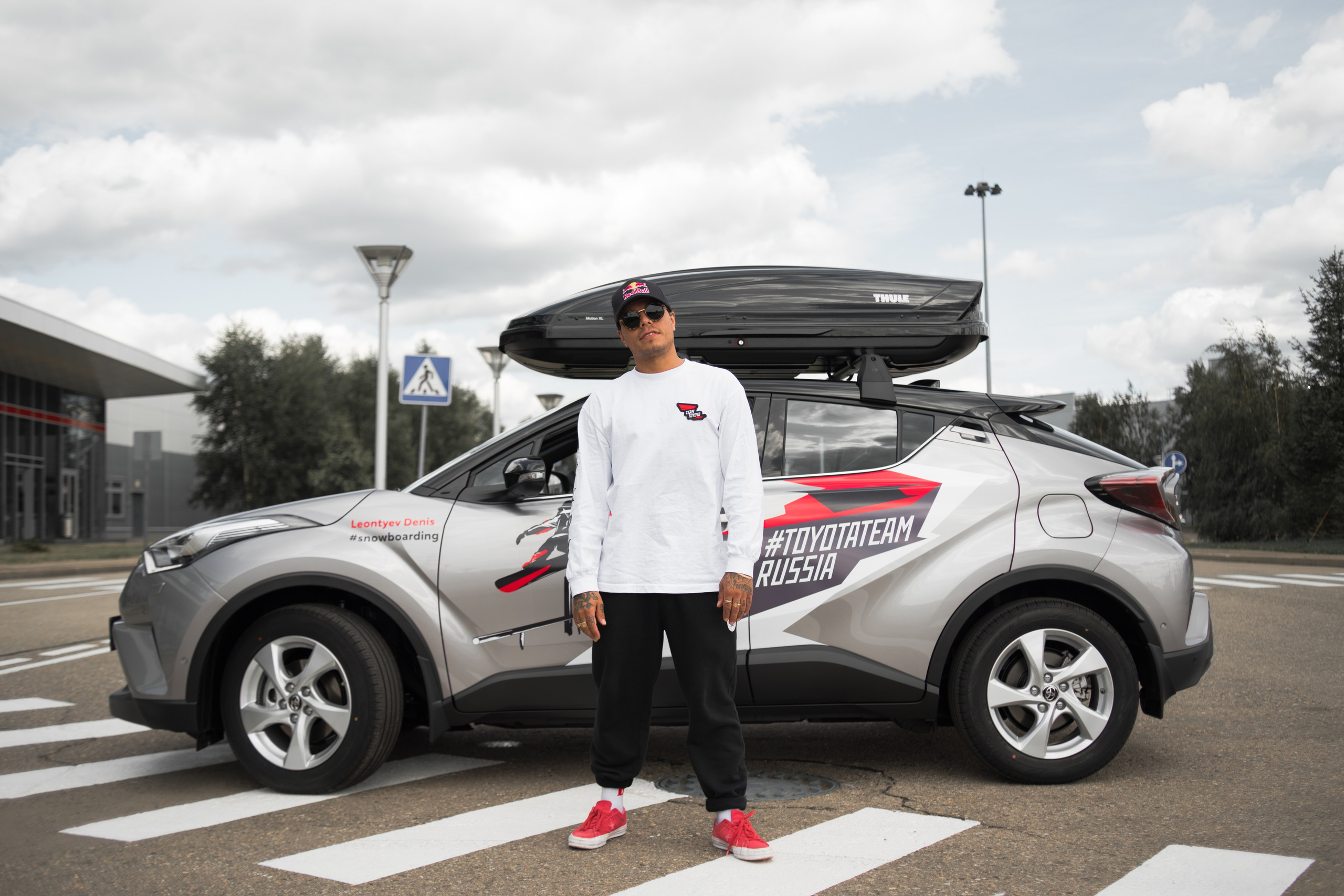 Атлеты Toyota Team Russia. DeLorein