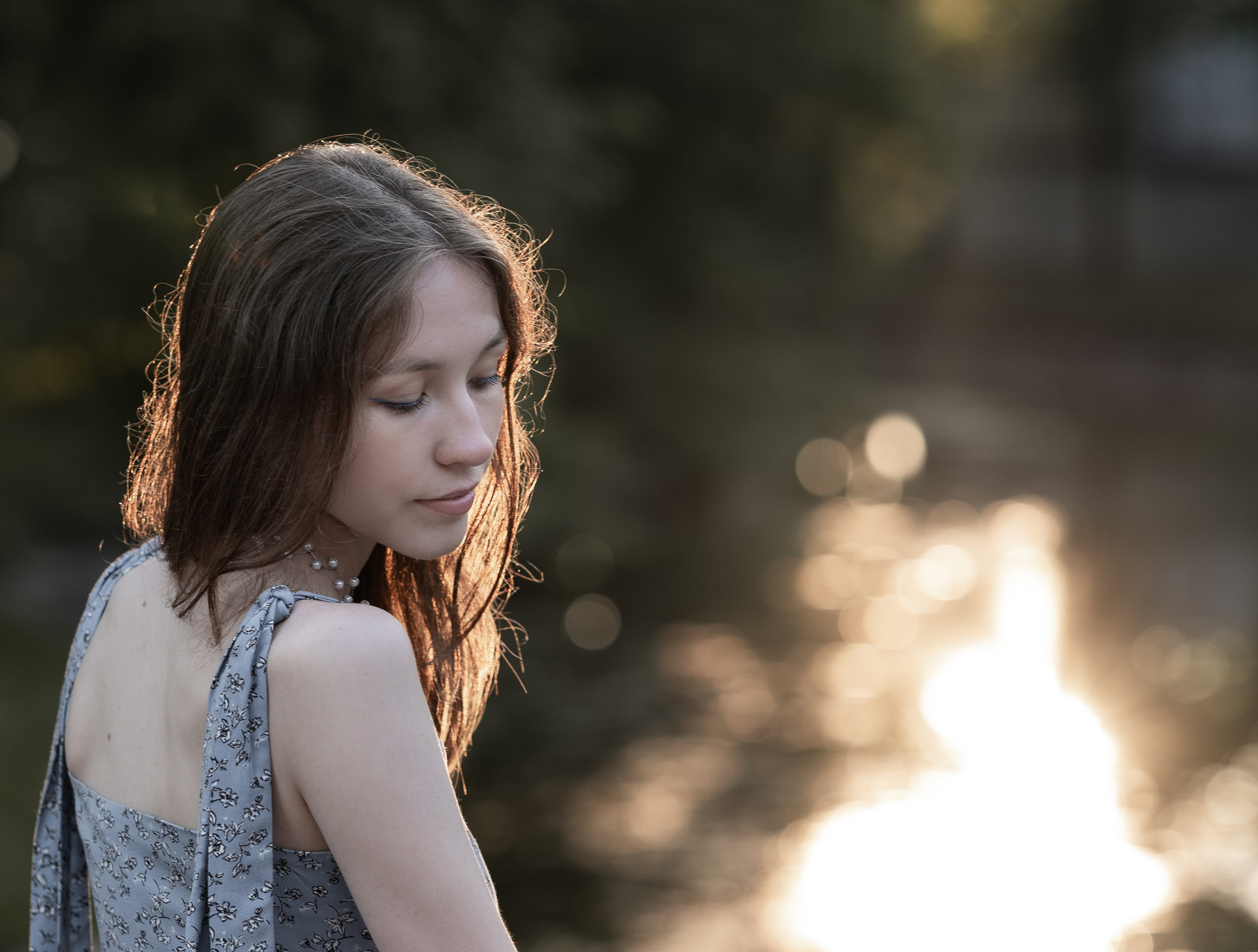 #Белые ночи. Рассвет в Лопухинском саду. Главная