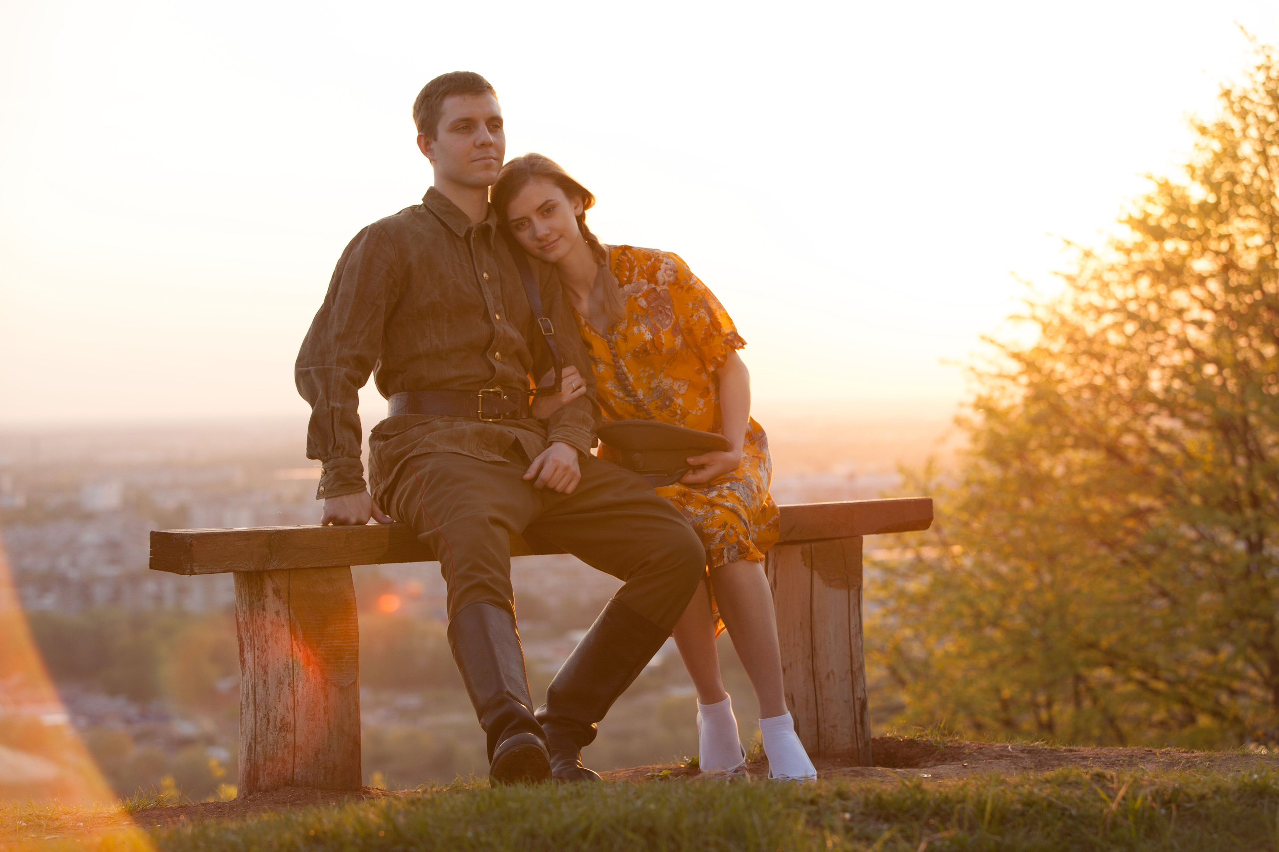 Елена и Дмитрий. Ко Дню Победы. Семейный, школьный фотограф в Нижнем Новгороде Елена Сентюрева
