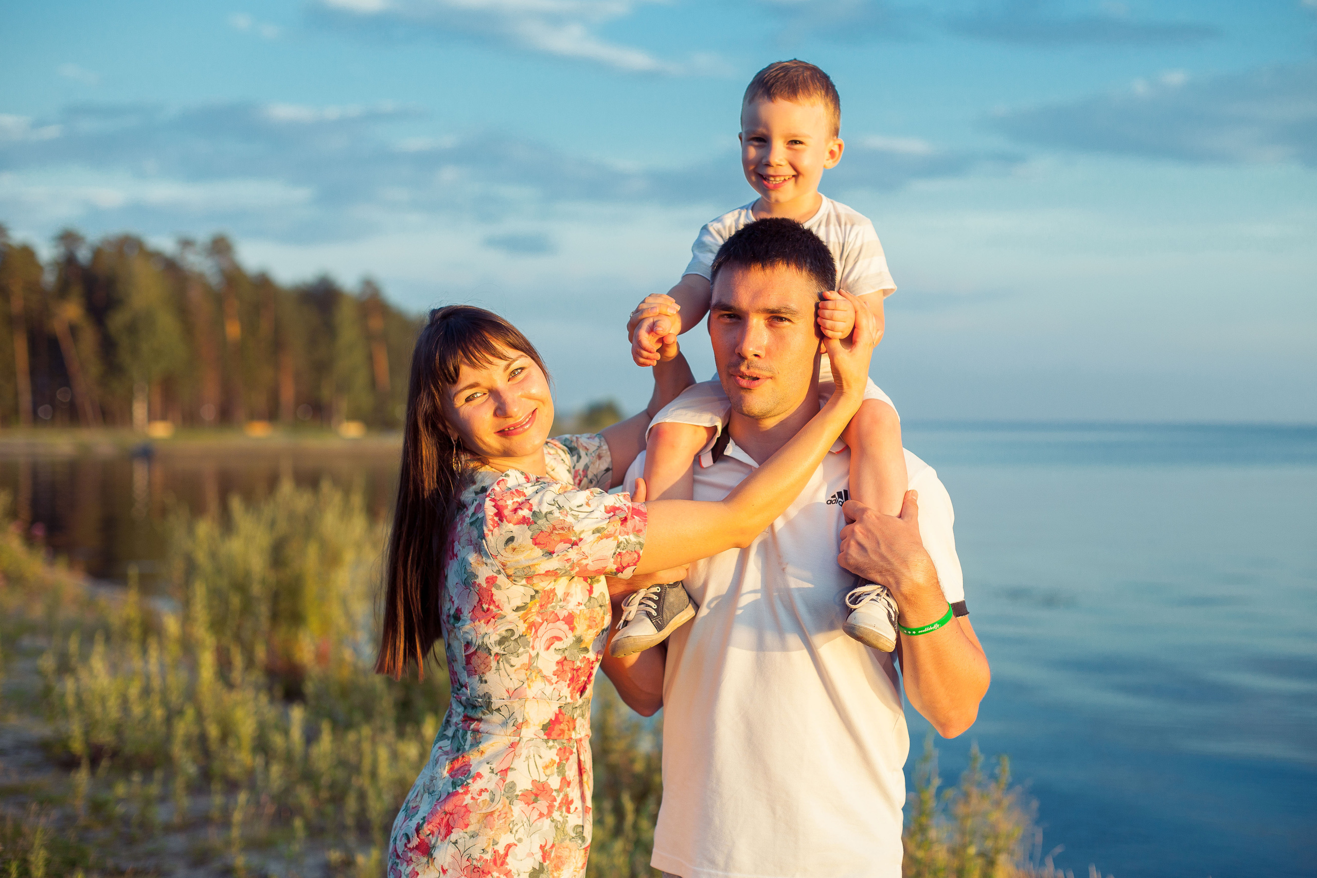 Семейная фотосессия на прогулке. Семейный, школьный фотограф в Нижнем Новгороде Елена Сентюрева