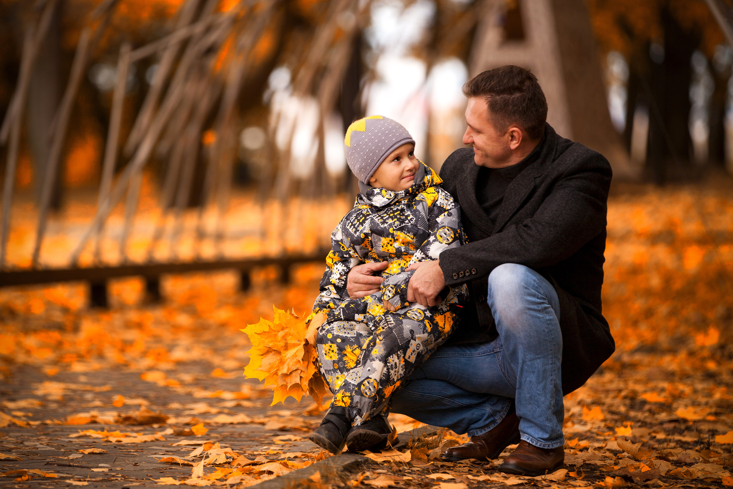 Семейная фотосессия на прогулке. Семейный, школьный фотограф в Нижнем Новгороде Елена Сентюрева