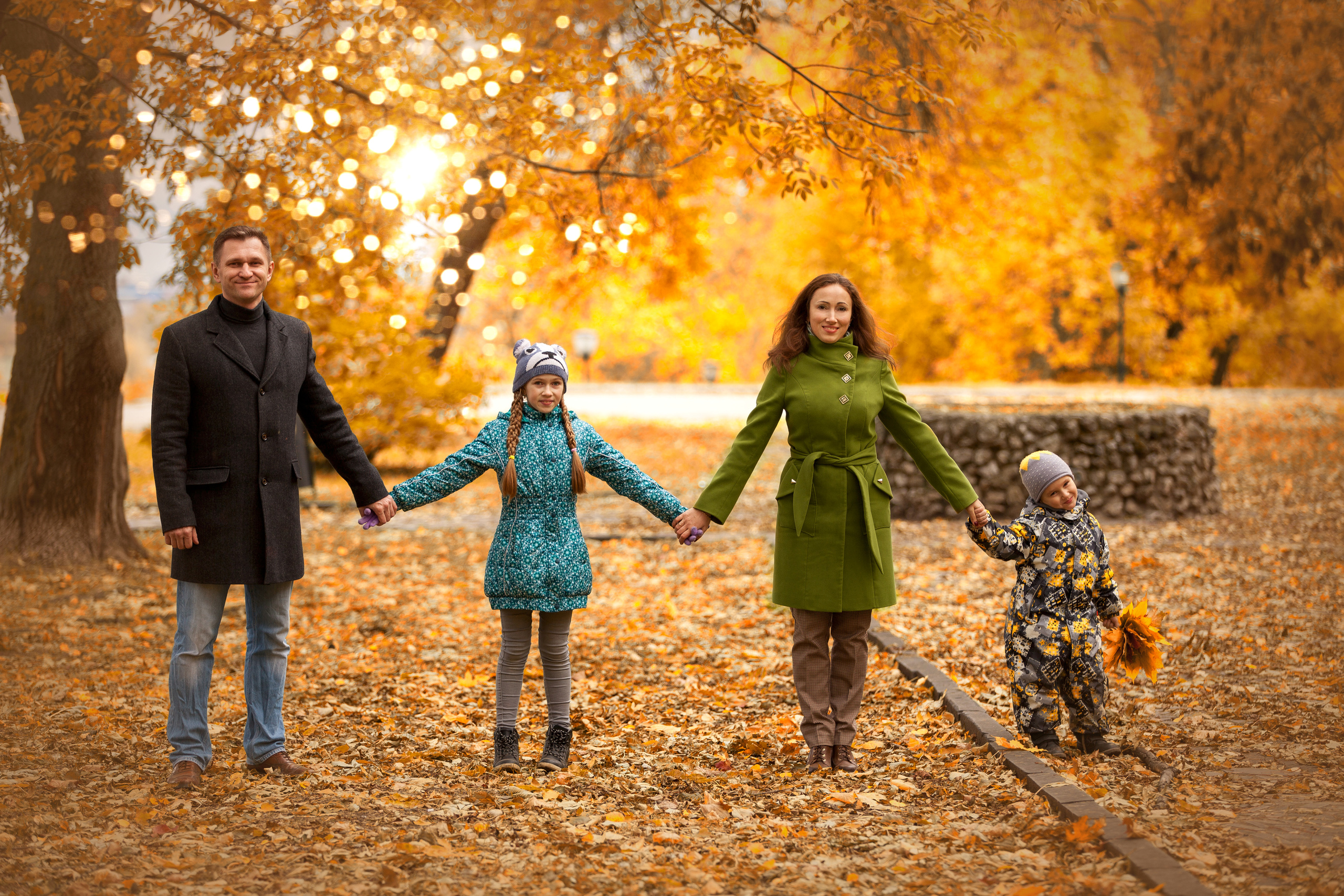 Семейная фотосессия на прогулке. Семейный, школьный фотограф в Нижнем Новгороде Елена Сентюрева