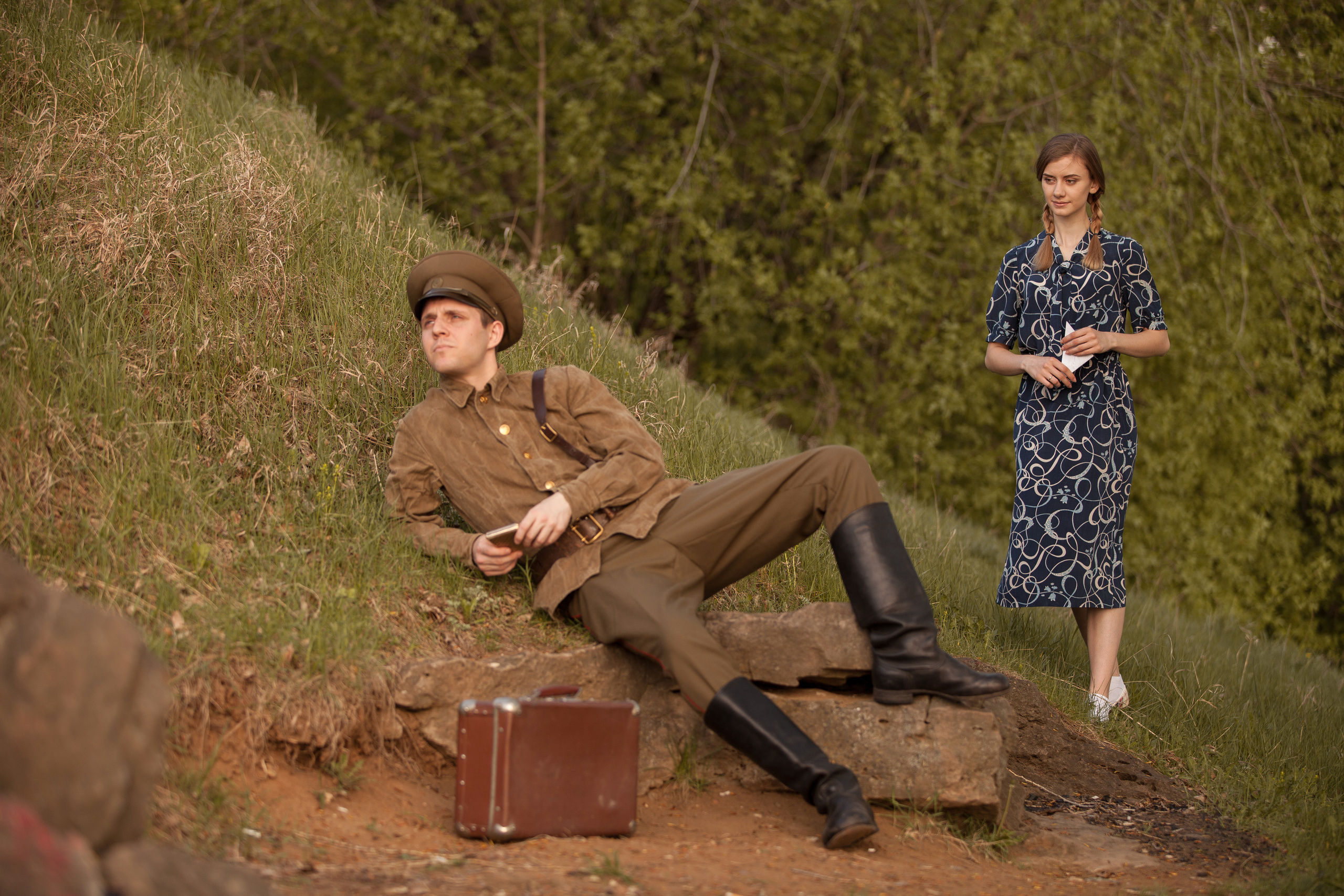 Елена и Дмитрий. Ко Дню Победы. Семейный, школьный фотограф в Нижнем Новгороде Елена Сентюрева
