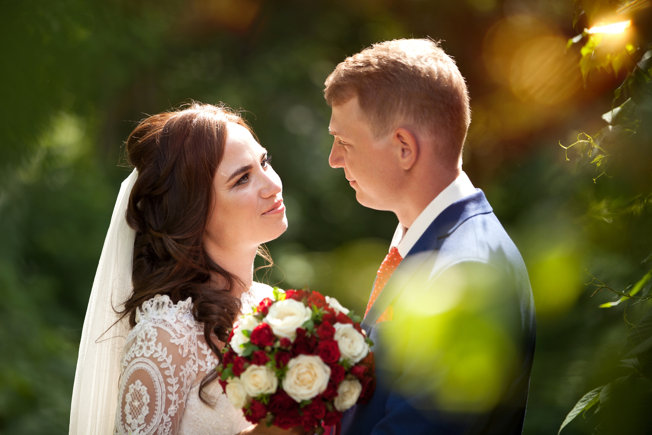 свадебная прогулка