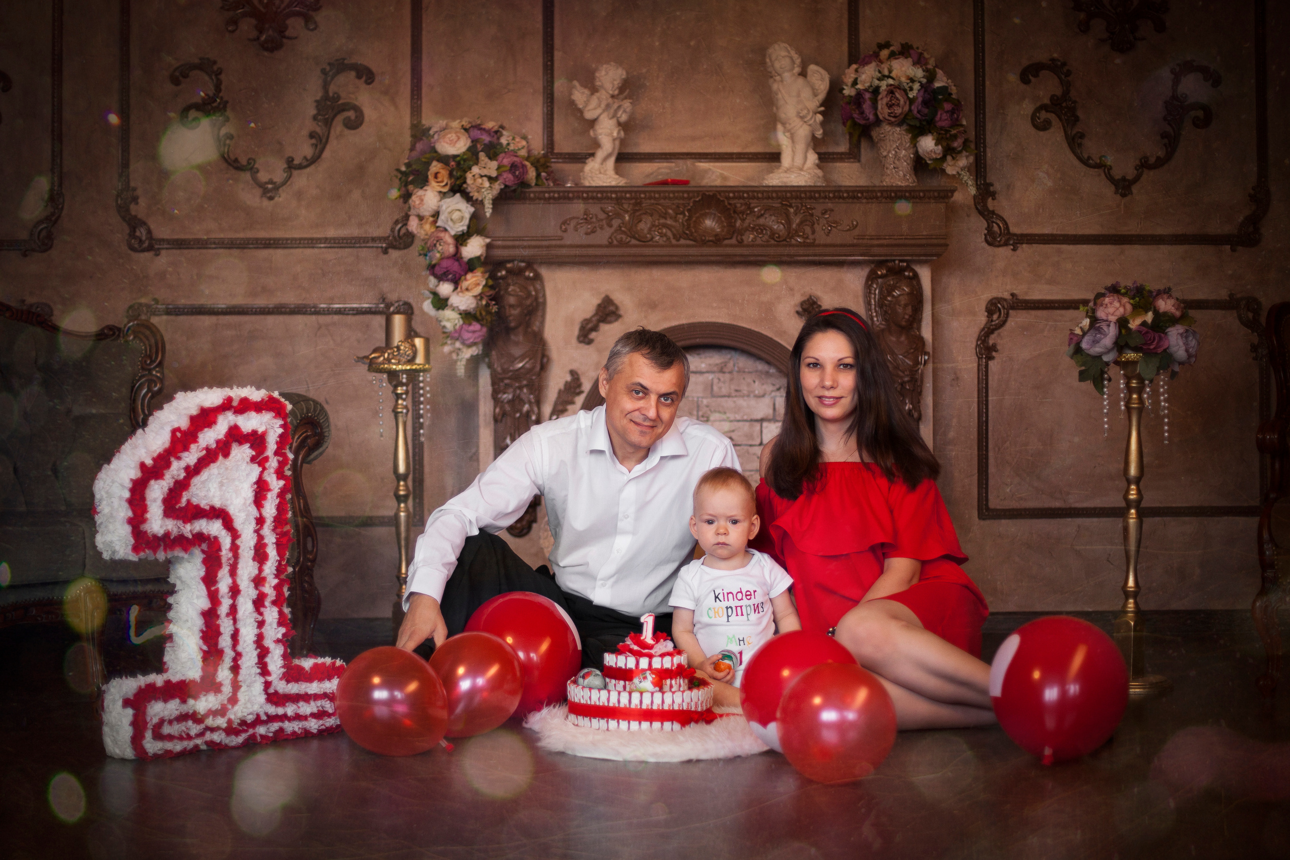 Семейная фотосессия в студии. Семейный, школьный фотограф в Нижнем Новгороде Елена Сентюрева