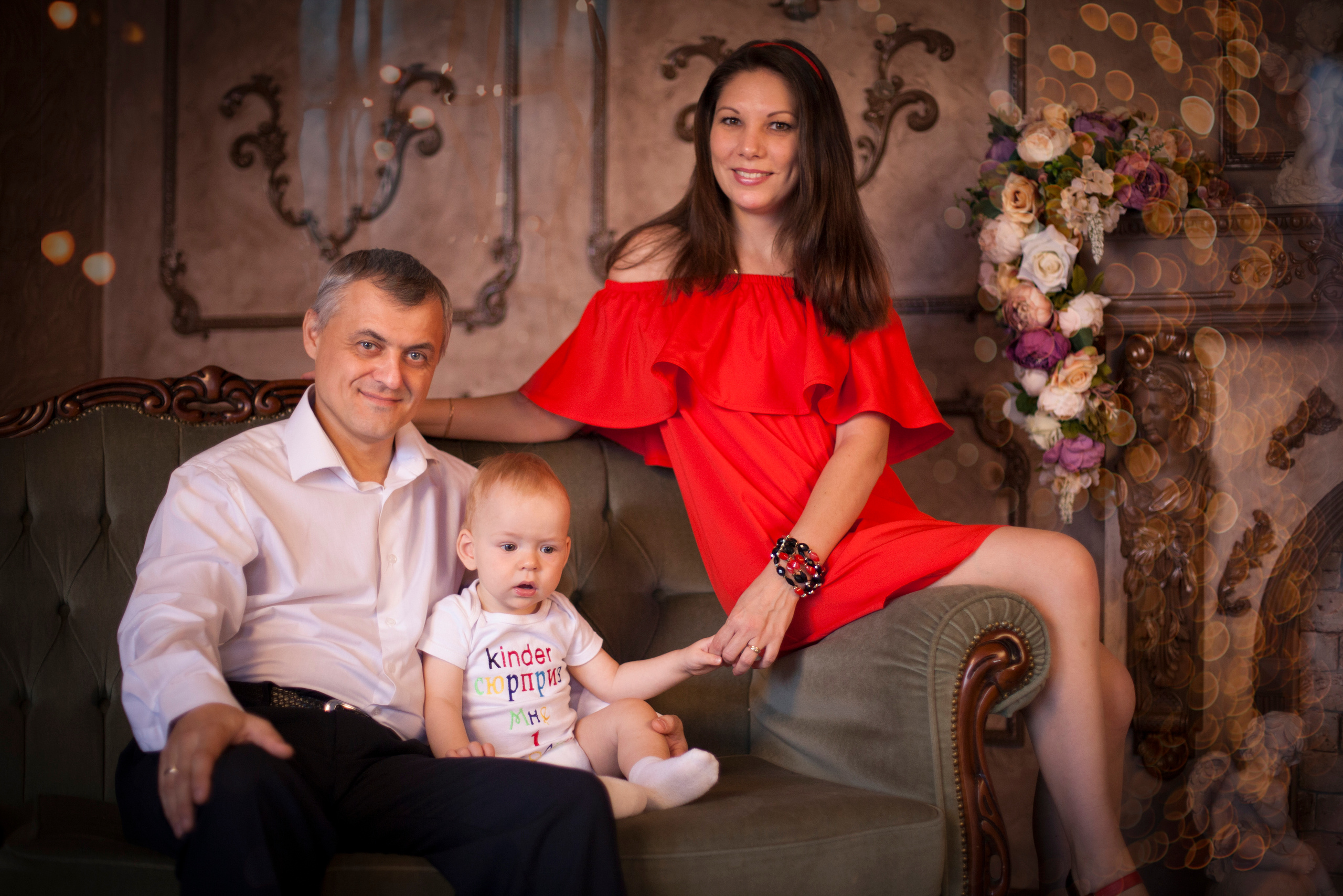 Семейная фотосессия в студии. Семейный, школьный фотограф в Нижнем Новгороде Елена Сентюрева