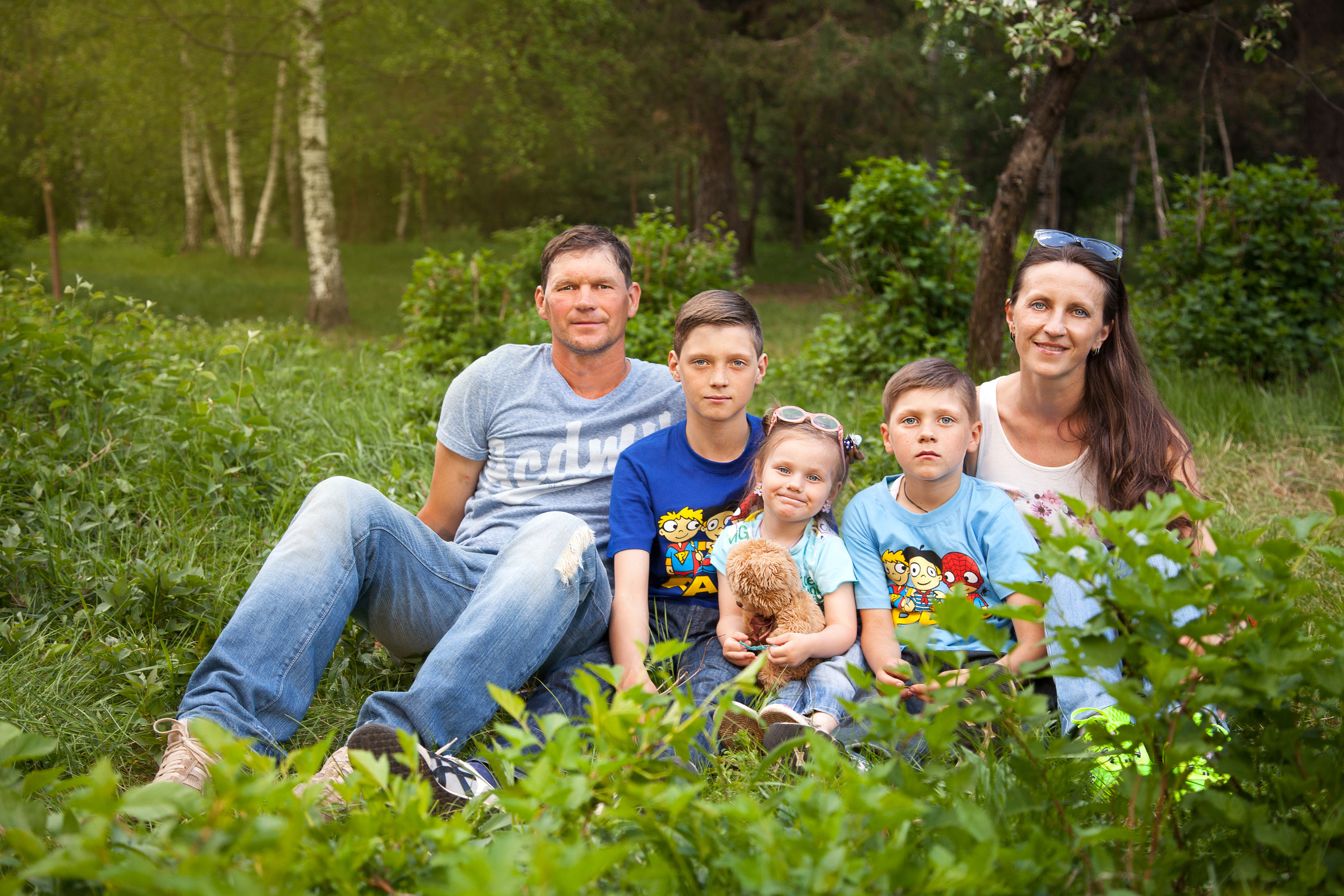 Семейная фотосессия на прогулке. Семейный, школьный фотограф в Нижнем Новгороде Елена Сентюрева