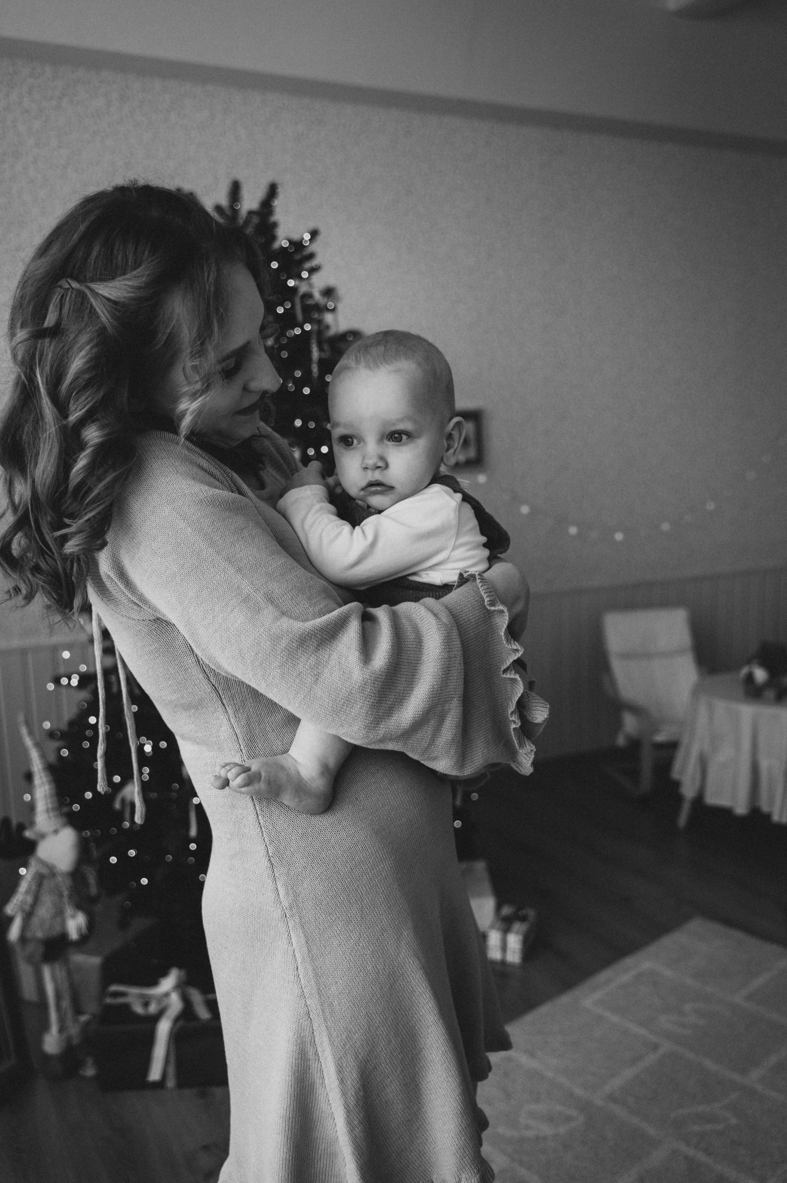 Новогодняя фотосессия Наталья, Денис и Миша. Семейный фотограф в Минске Дарья Дреко
