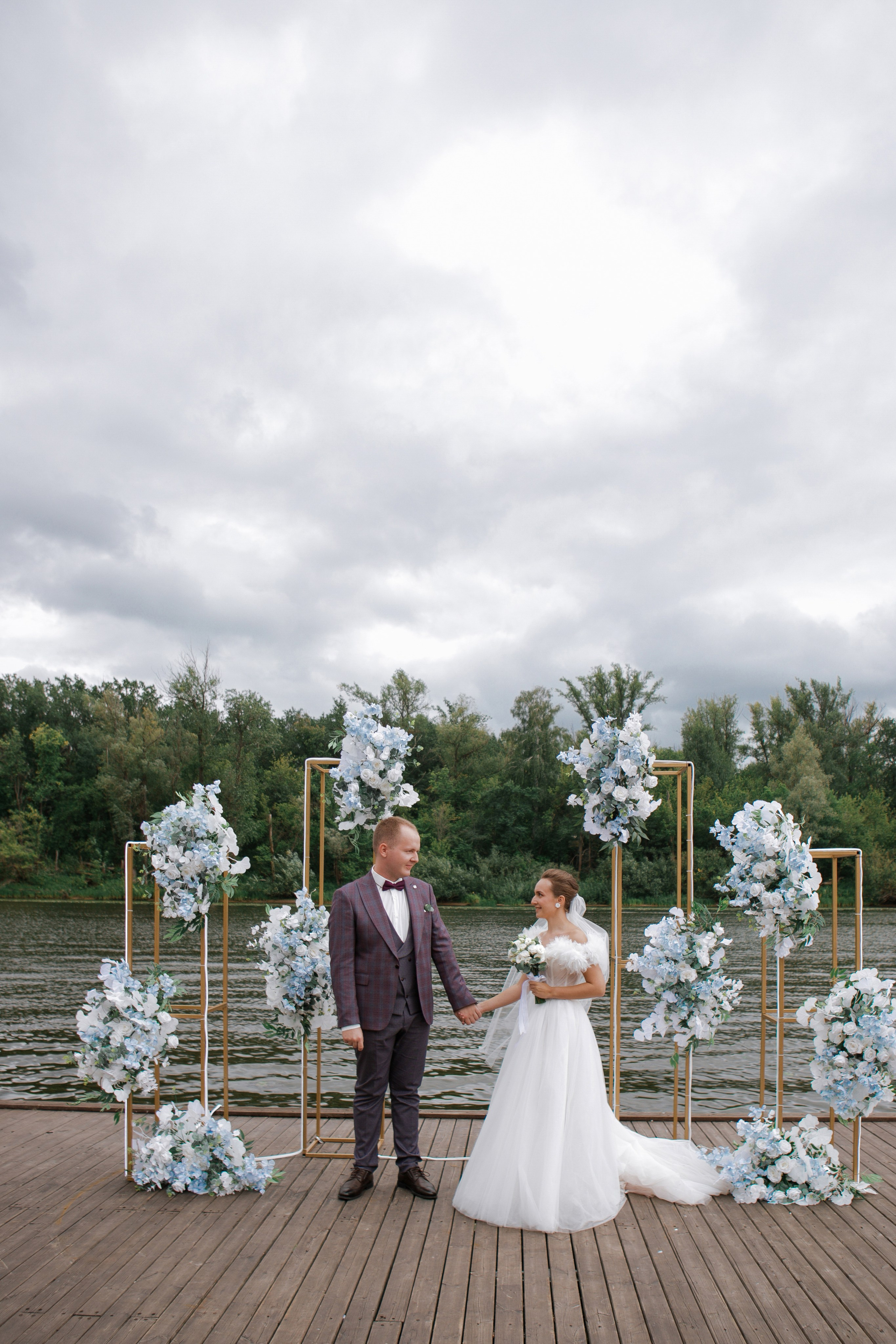 Свадьба на пирсе. Свадебный фотограф в Москве, Самаре, Тольятти