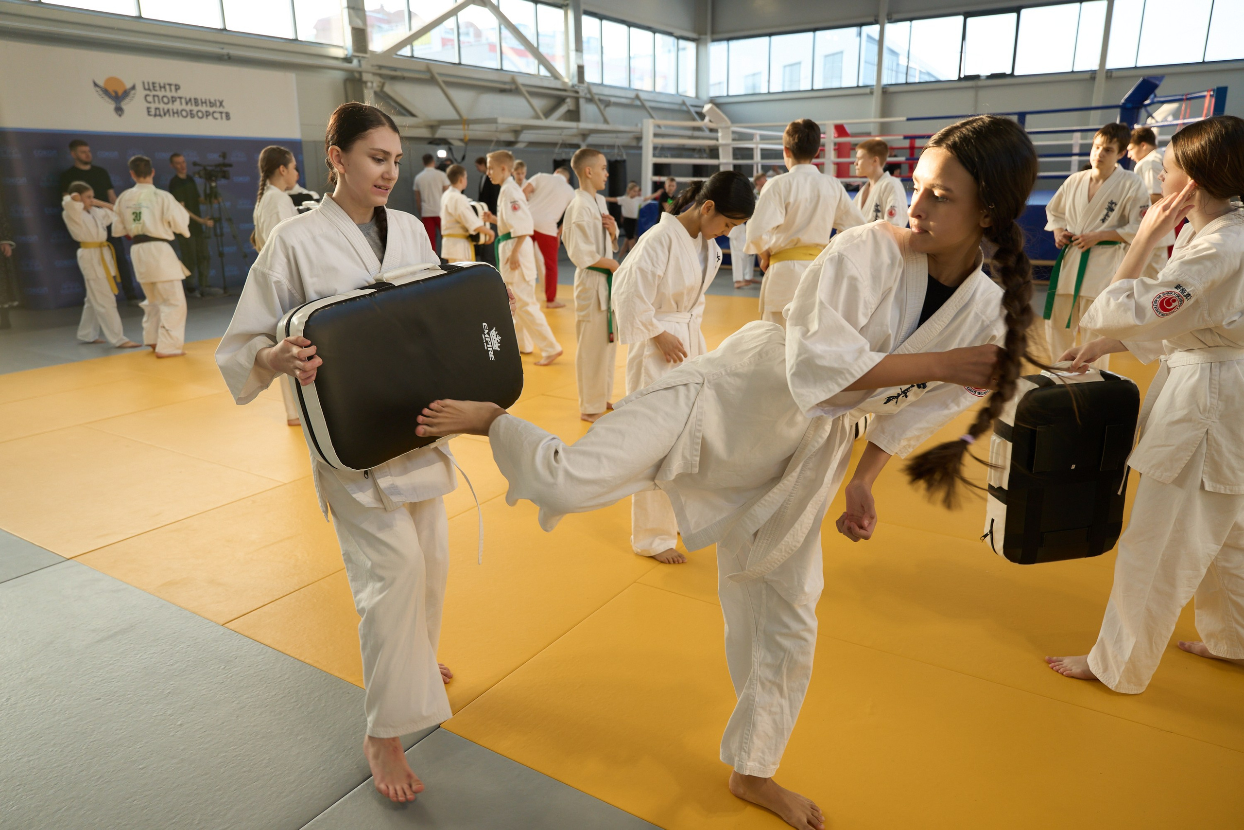 Открытие центров спортивных единоборств «Сокол» Красноярск/Дивногорск. Александр Сазонов Красноярск