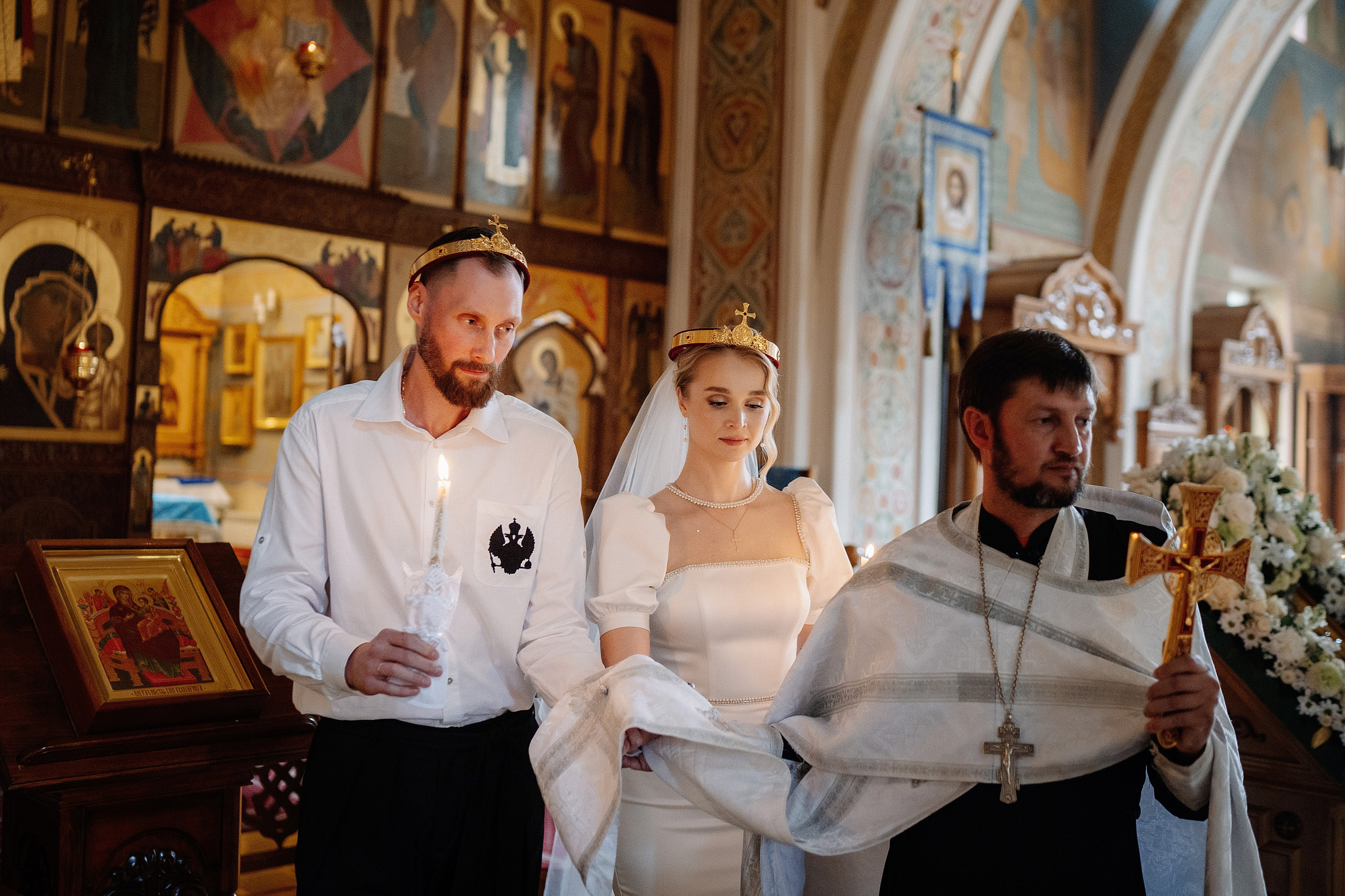 Евгений и Валерия. Фотограф на Крещение и Венчание в Красноярске Рамазанова Юлия