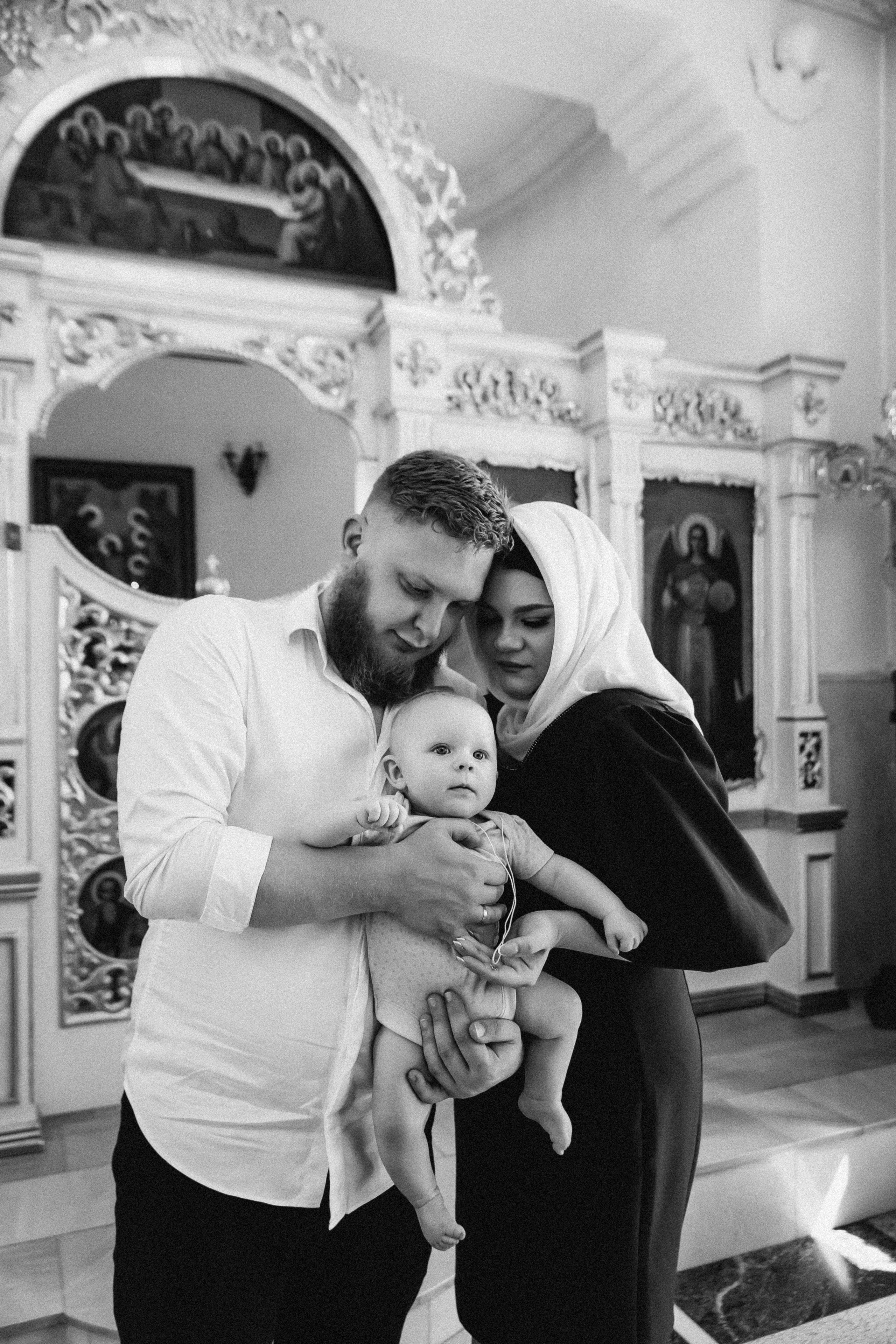 Крещение Адель. Семейный фотограф Минск Усова Ольга