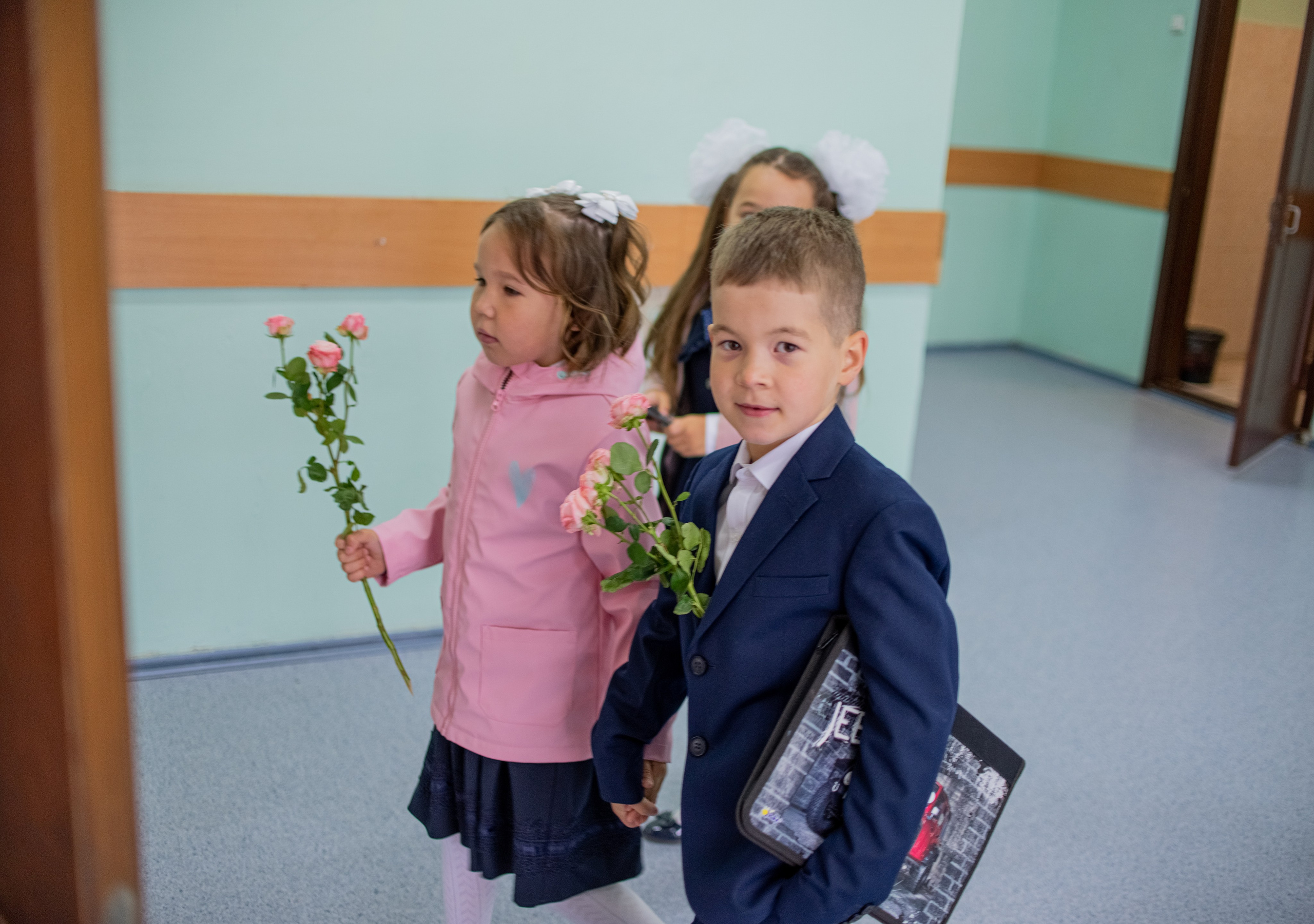 1 «Б» в 29 школе, Балашиха. Свадебный и семейный фотограф Екатерина Пушан. Москва, Балашиха, Железнодорожный, Солнечногорск