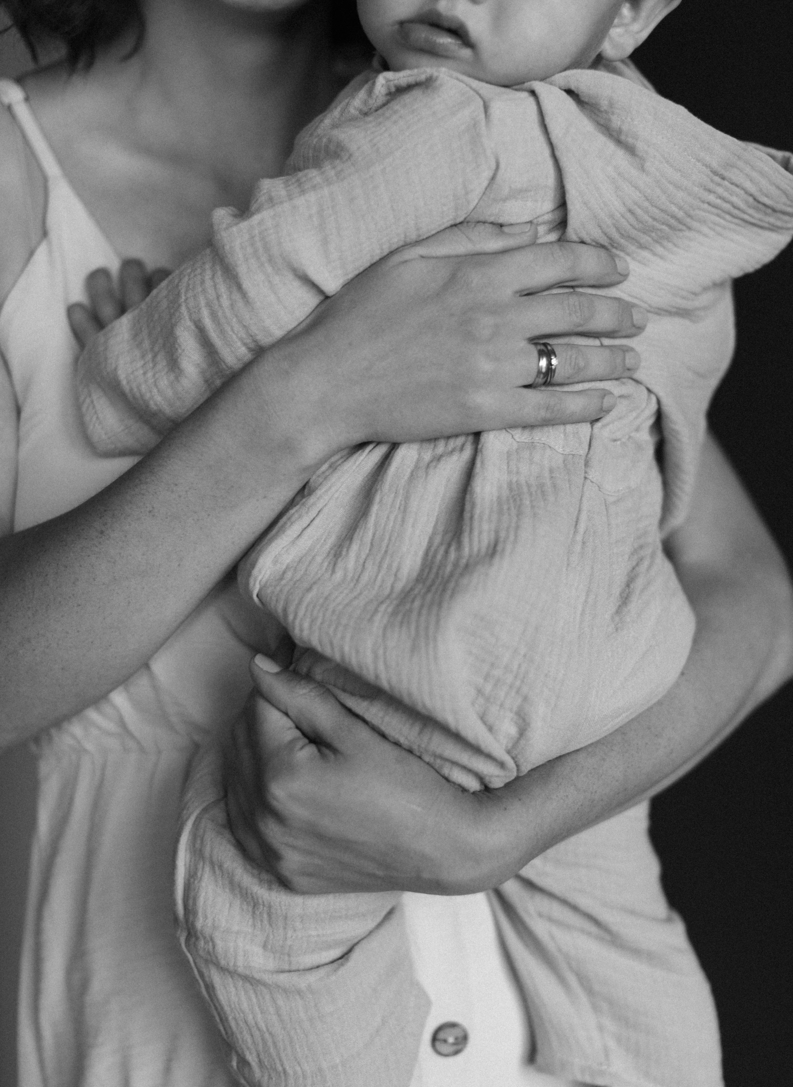 Артем, Виктория и их малыш