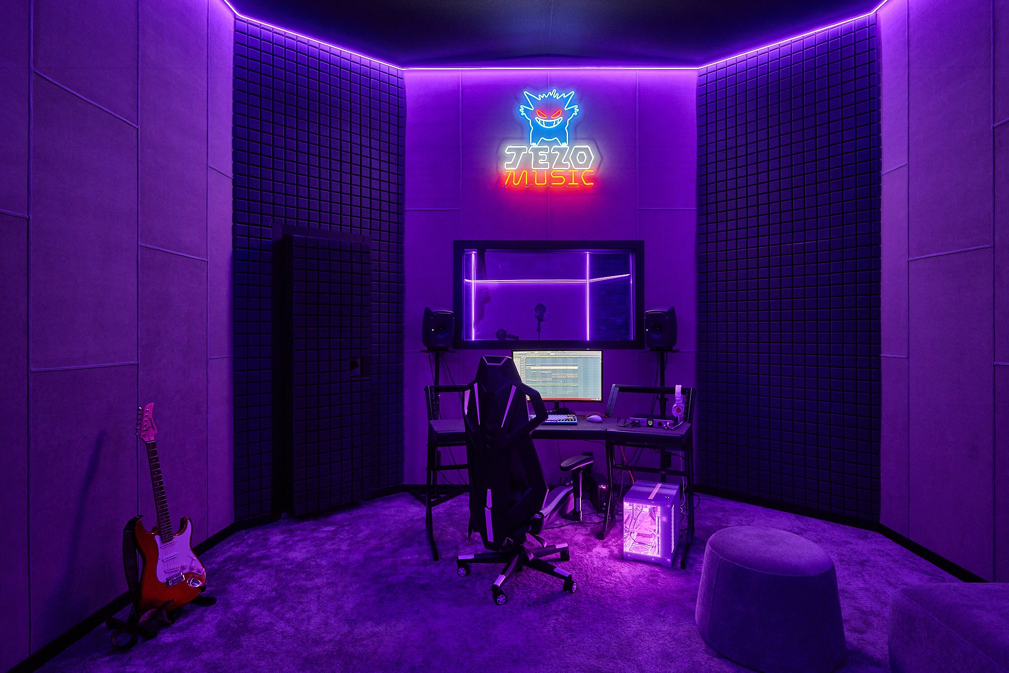 Студия Звукозаписи JezoMusic. Интерьерный фотограф в Краснодаре