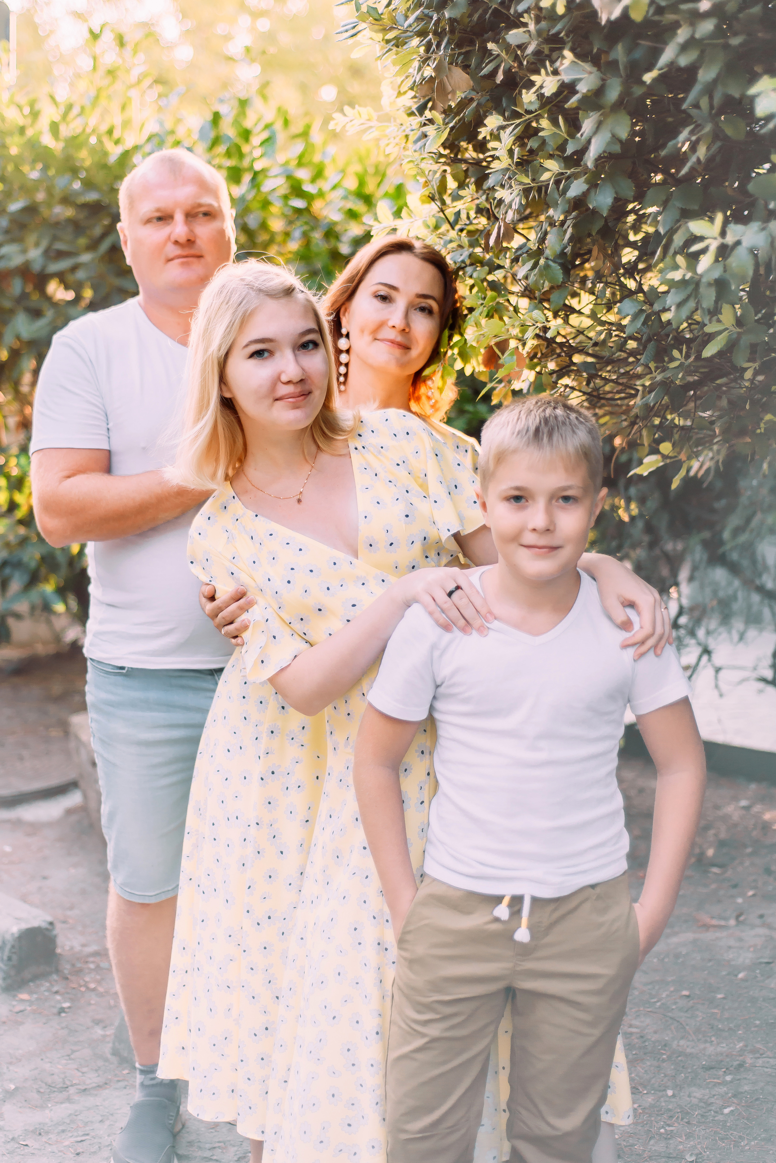 Татьяна с семьей. Детский и семейный фотограф Эльмира Веселова