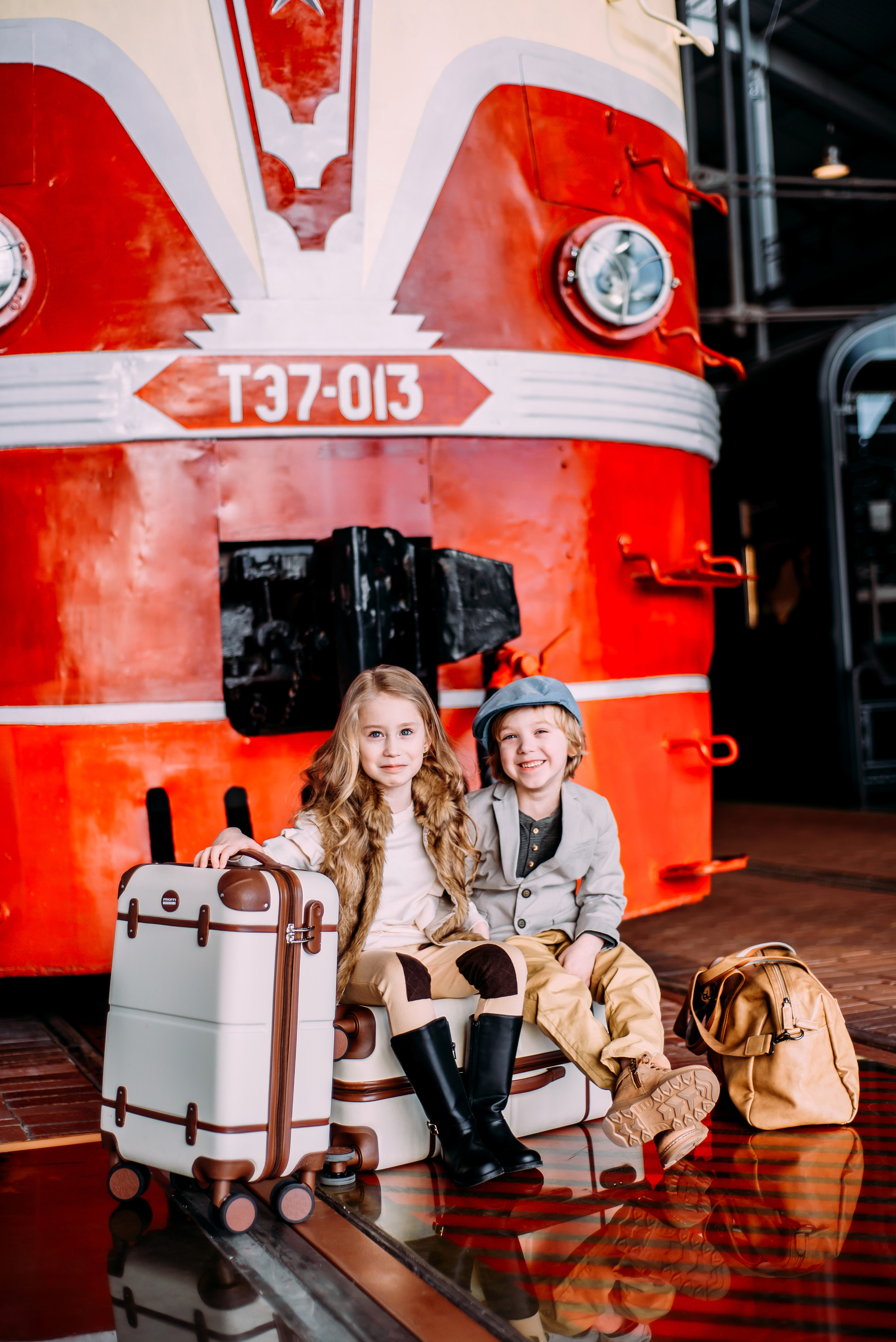 Музей РЖД. Детский и семейный фотограф Эльмира Веселова