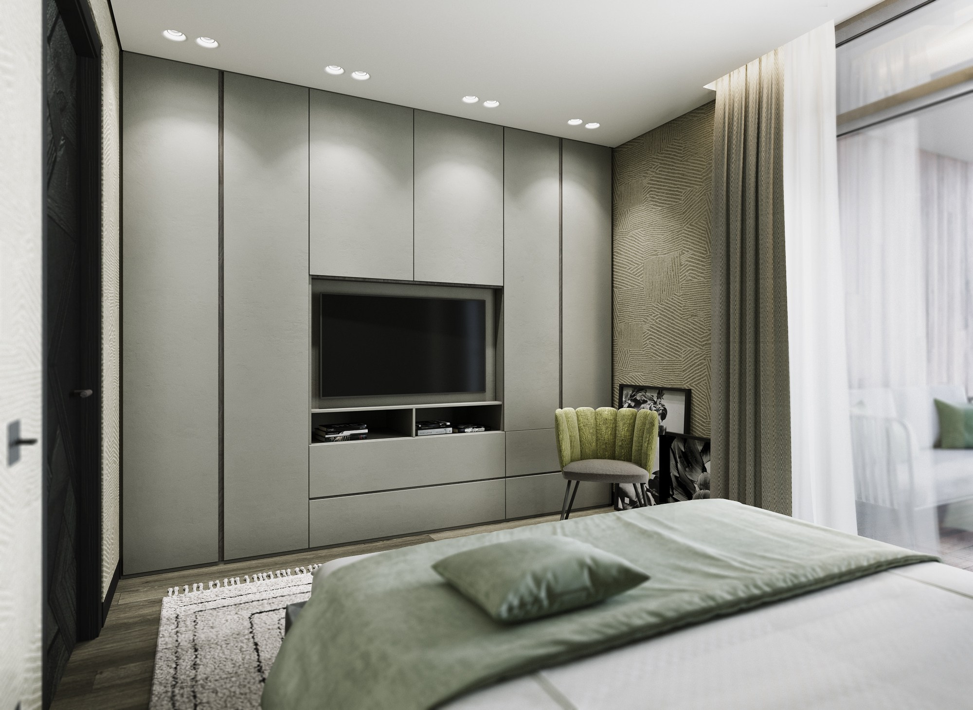 Park Residences. Дизайн Марина Павлюченкова. 3D визуализатор интерьеров Ксения Жарко