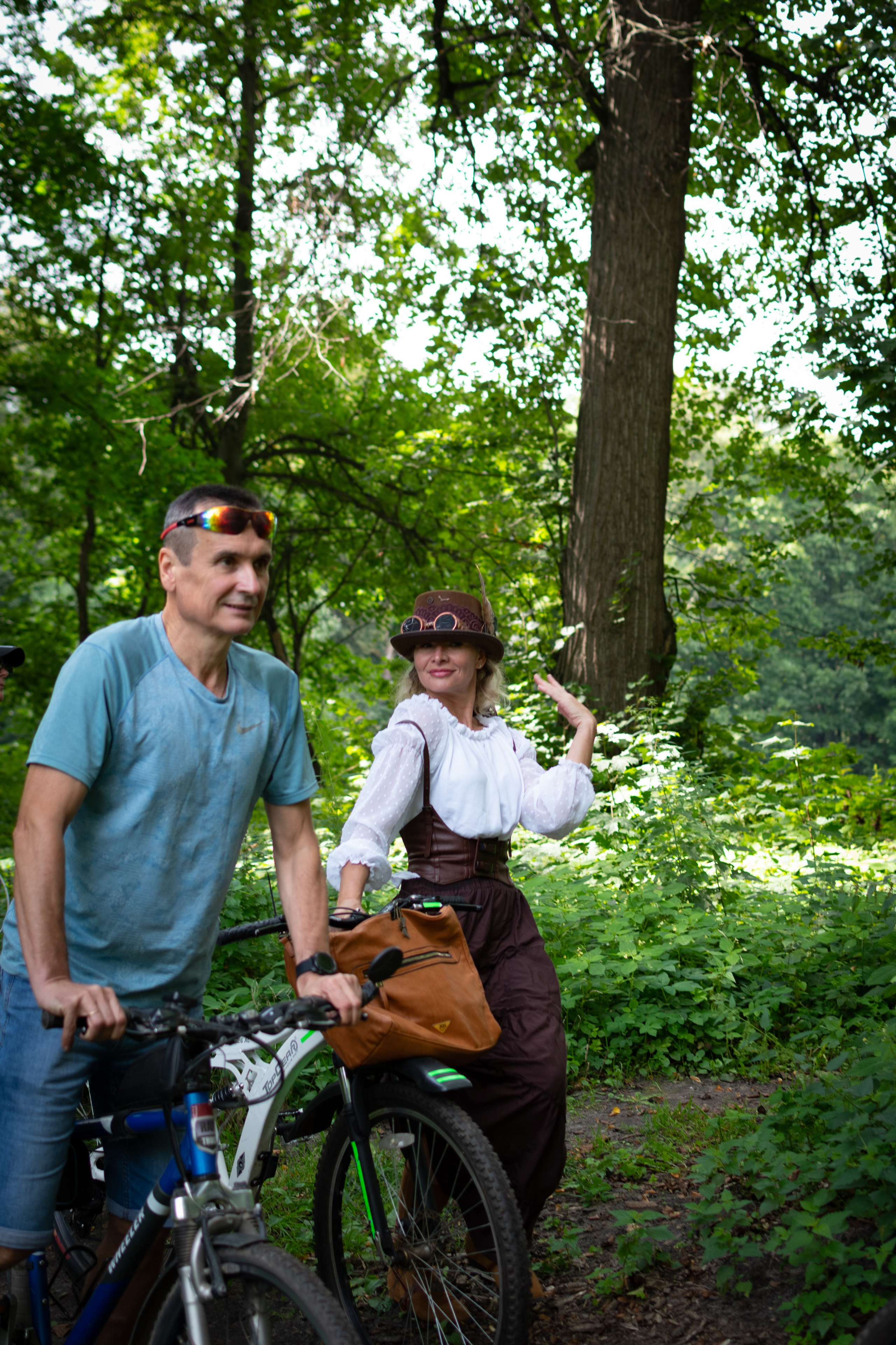 «Леди на велосипеде» — велопробег по г. Жуковскому 2025. Репортажный фотограф Сыбер Мартти