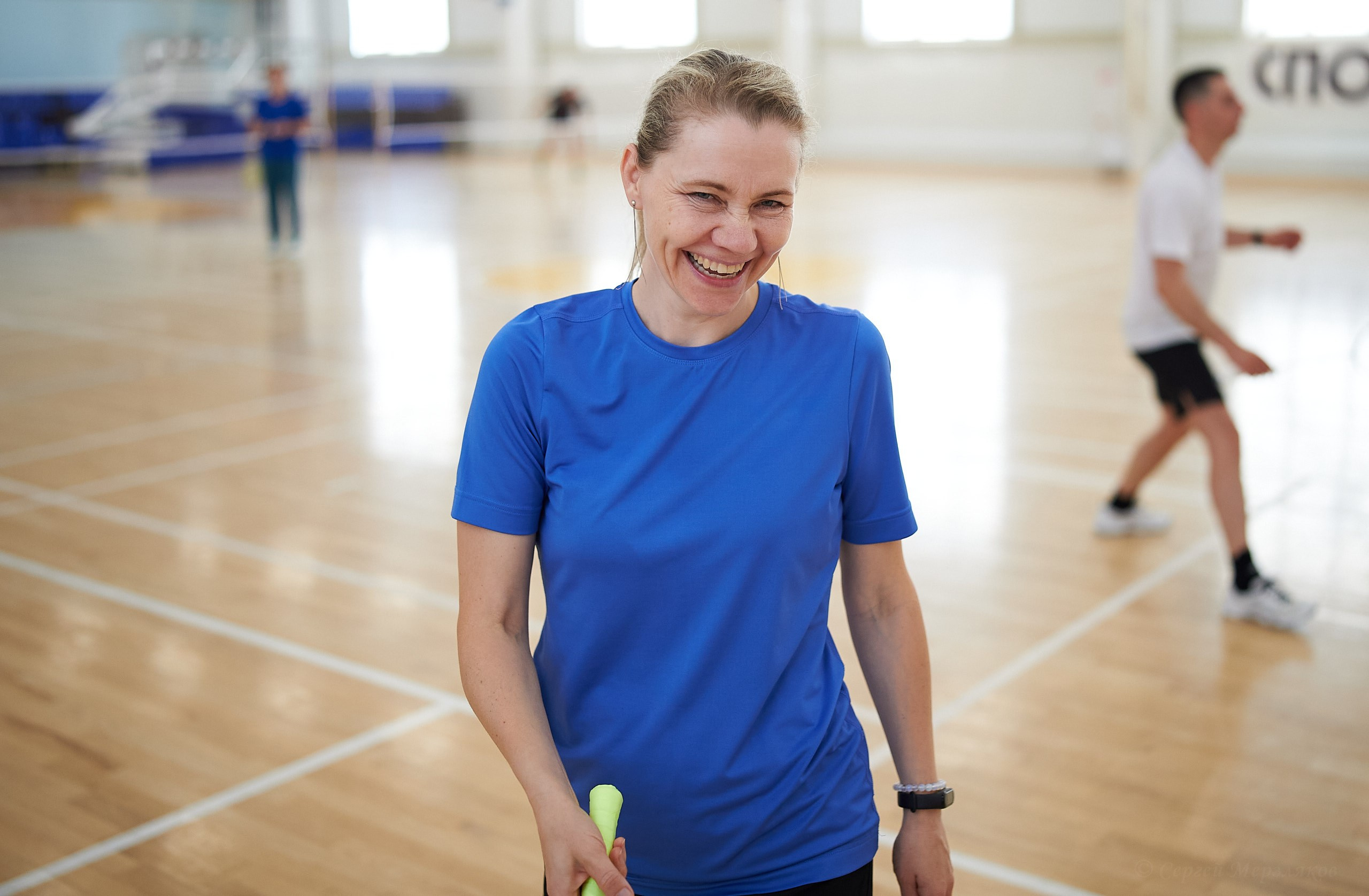 Бадминтон. Мастер-класс Любови Сухановой. Ижевск. 20.07.2024. Спортивный репортажный фотограф в Ижевске Сергей Мерзляков