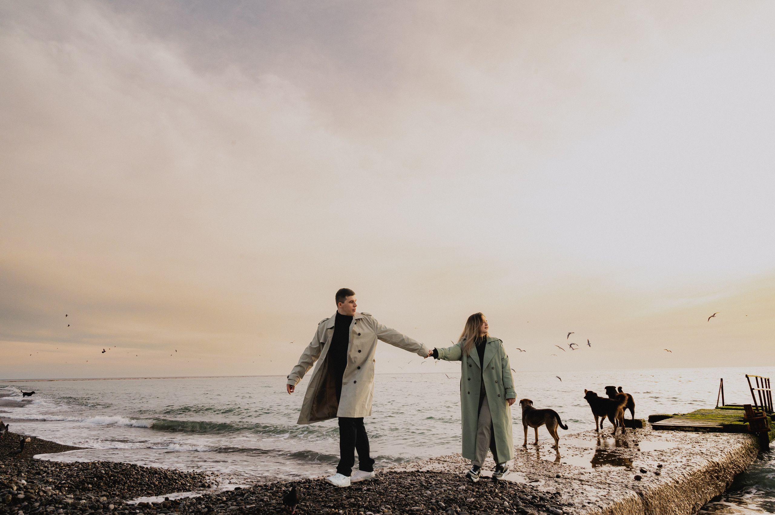 Мартовский закат. Семейный и свадебный фотограф в Самаре